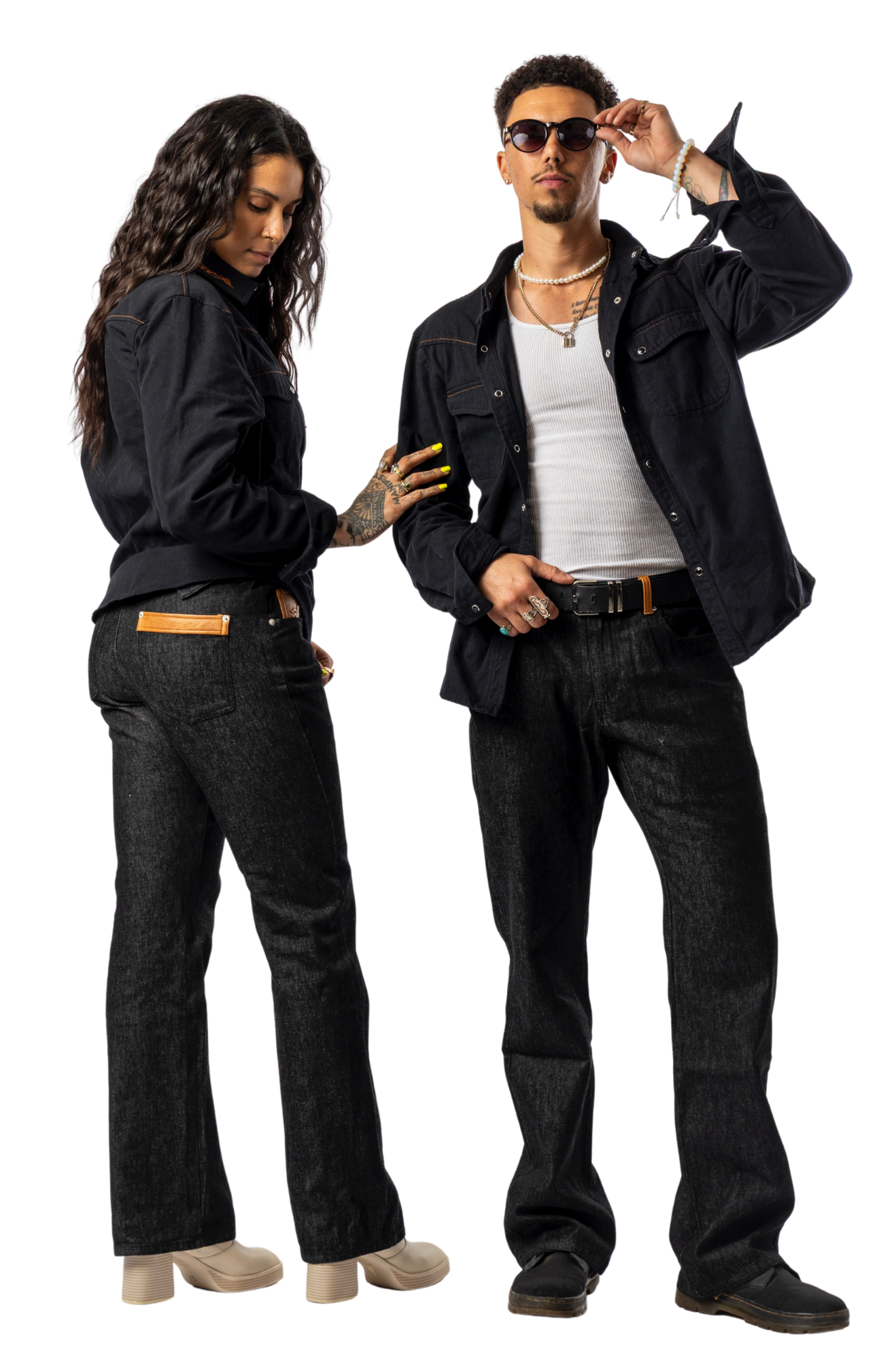 Scorpion Drifter Button Up - Black