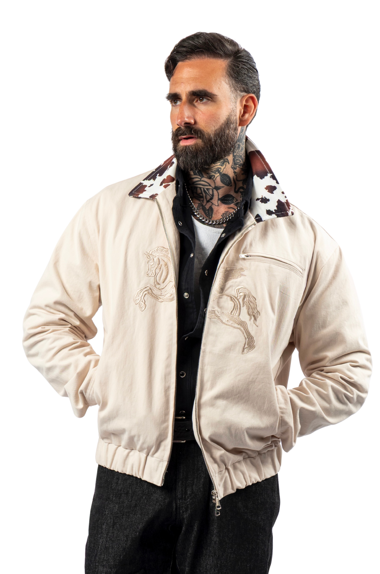 Pegasus Drifter Jacket - Dust White