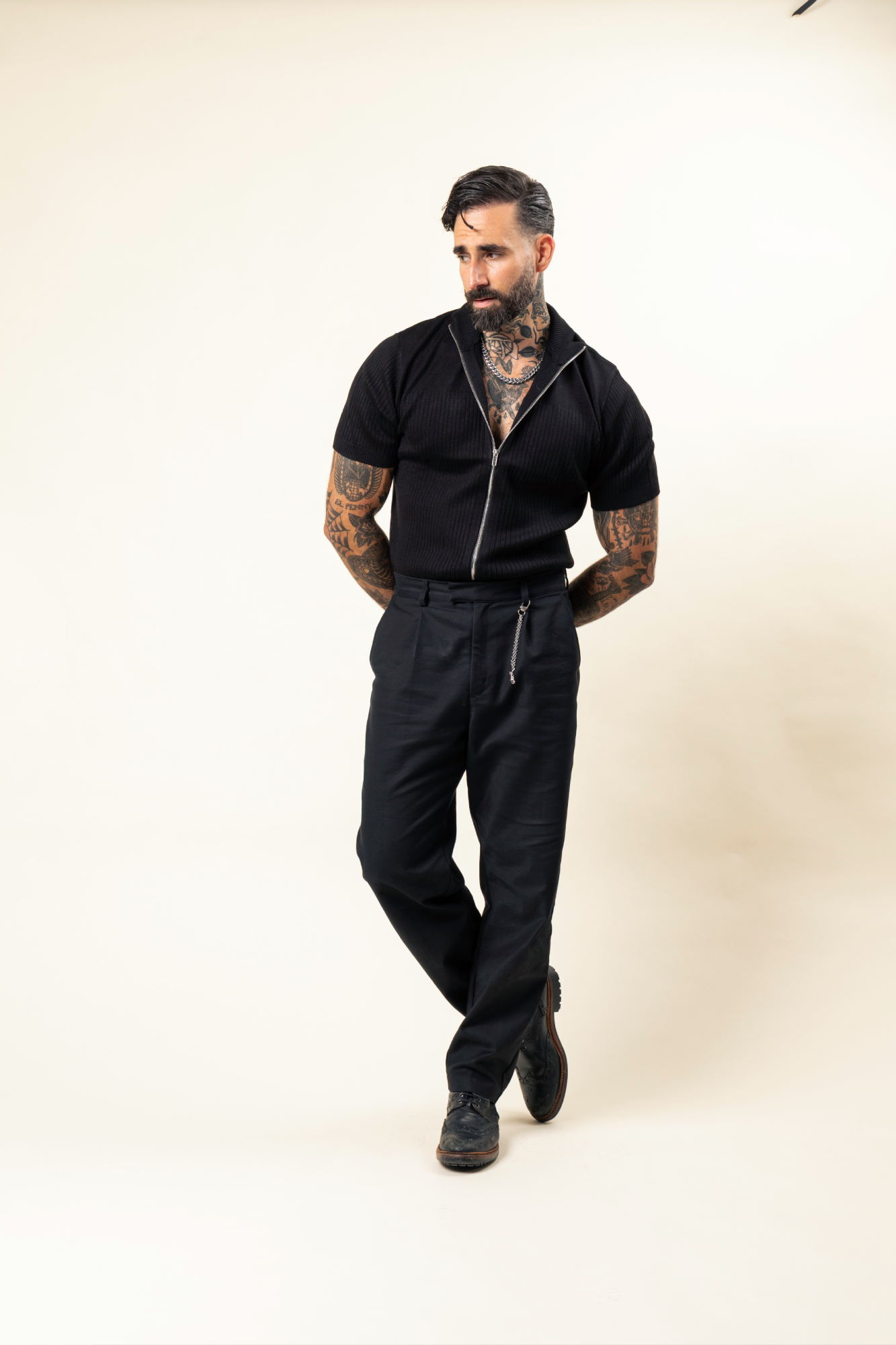 Last Call Full Zip - Black Out