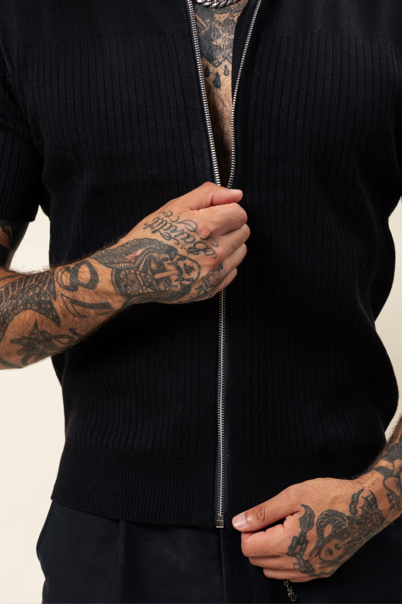 Last Call Full Zip - Black Out