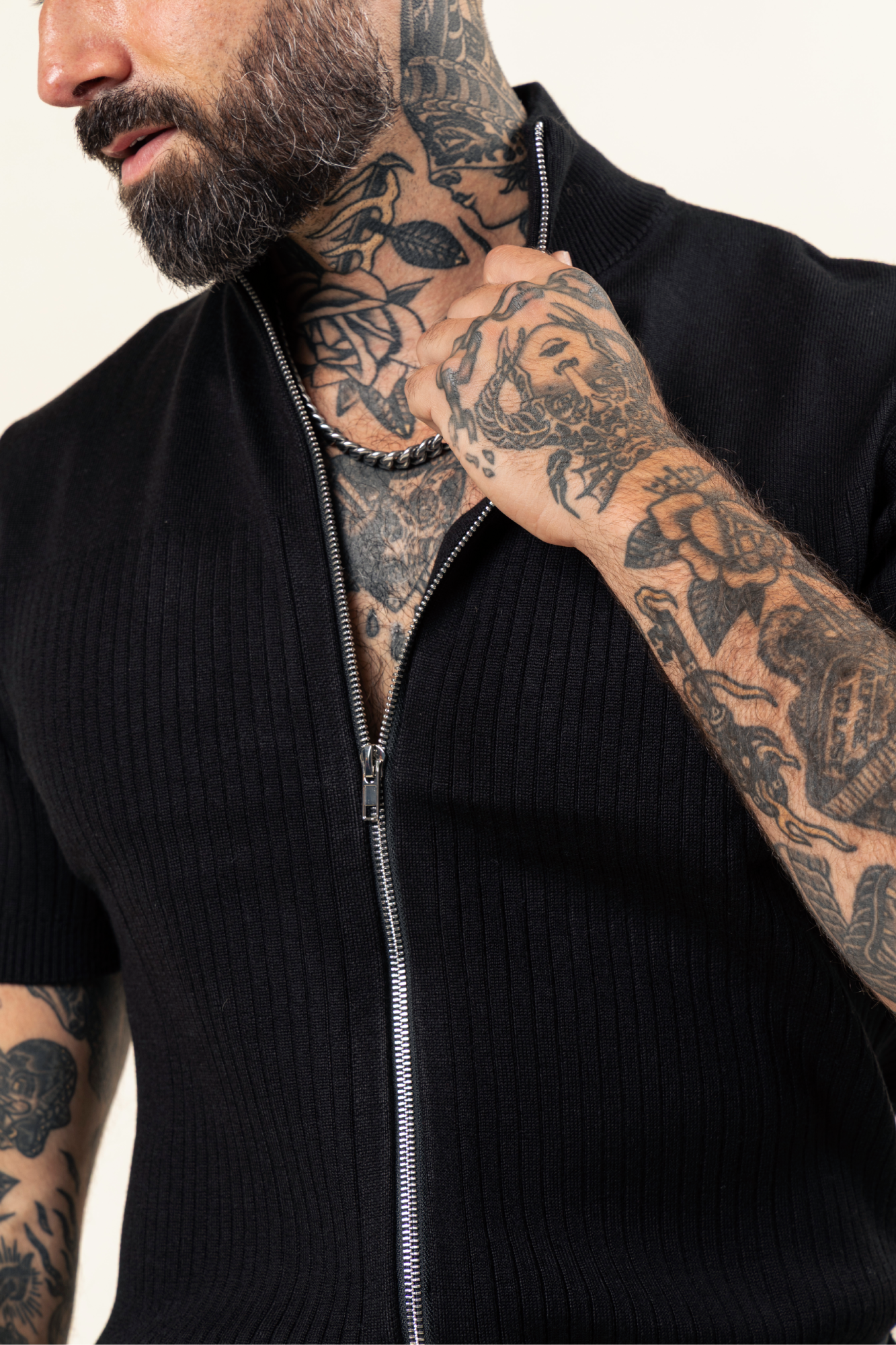 Last Call Full Zip - Black Out