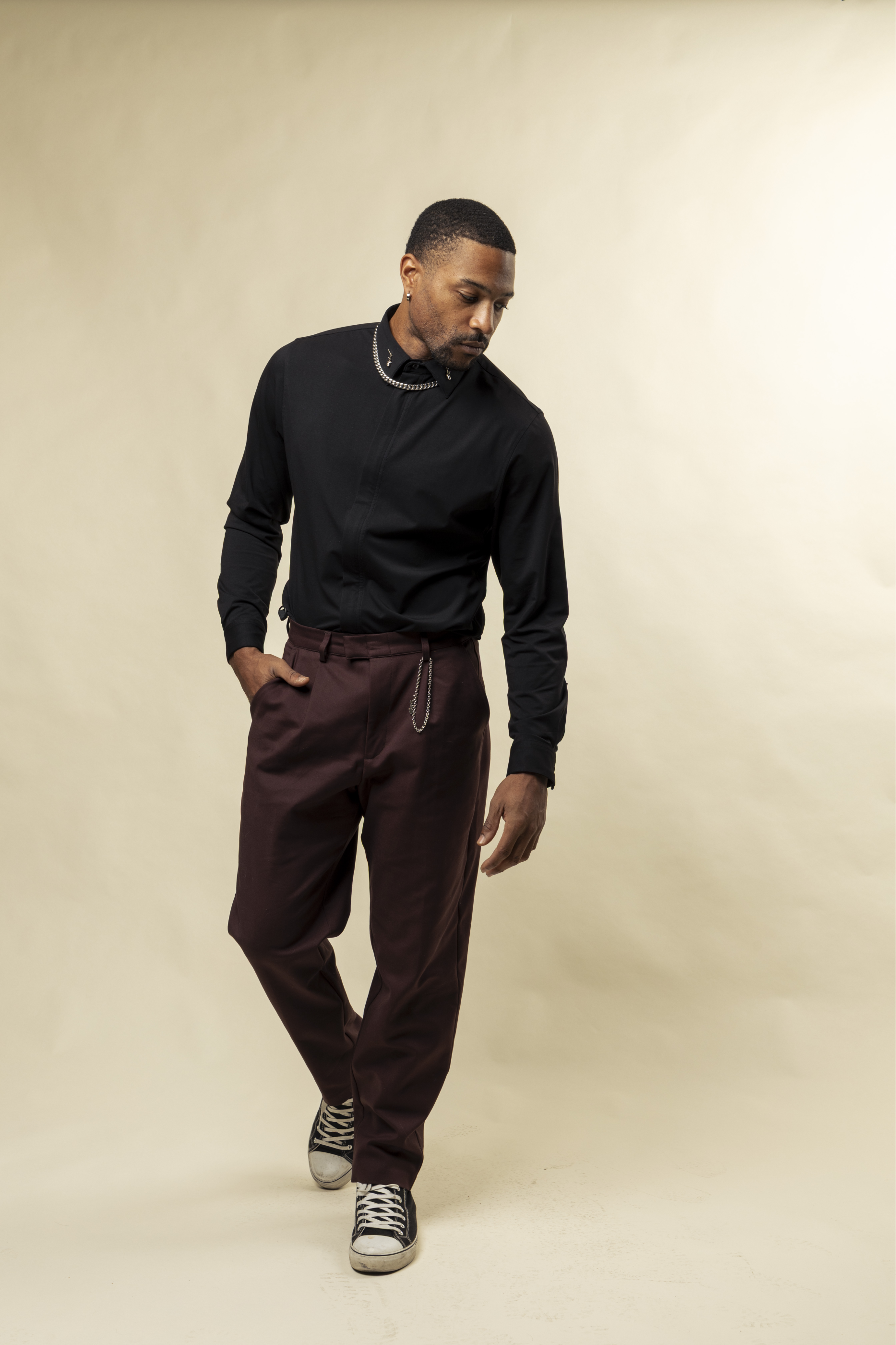 The Perfect Dress Shirt - Black Out