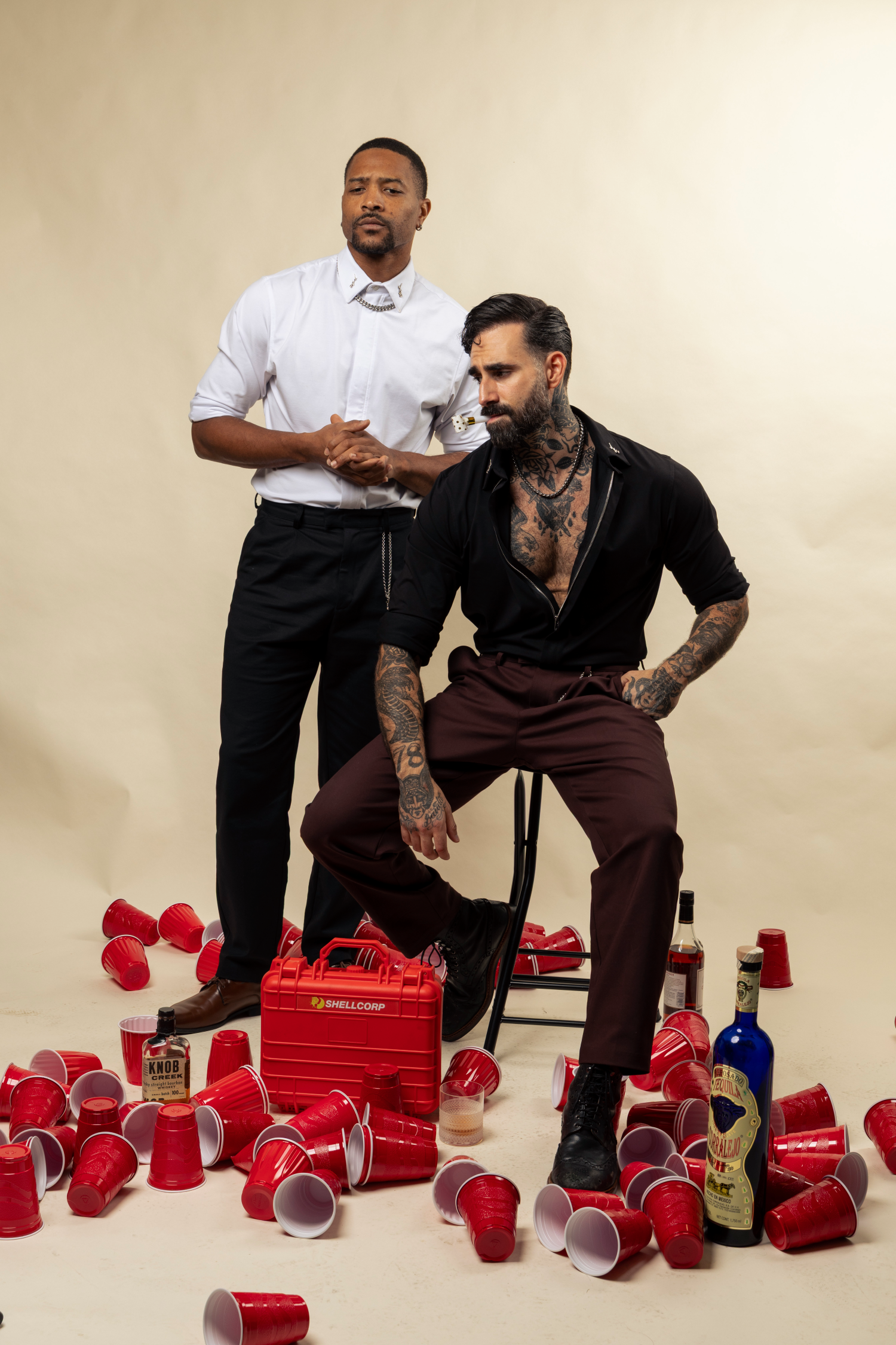 The Perfect Dress Shirt - Black Out