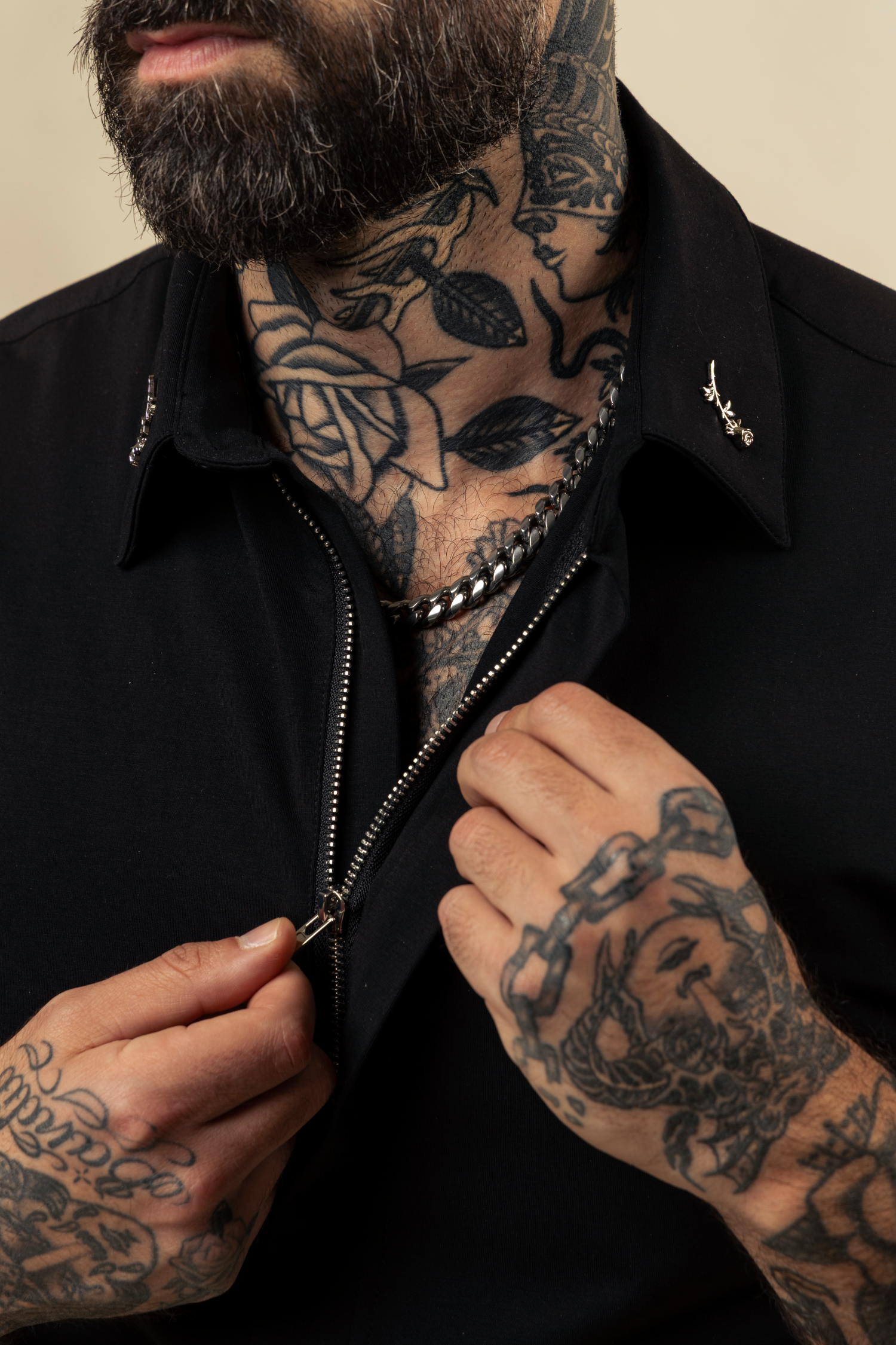 The Perfect Dress Shirt - Black Out