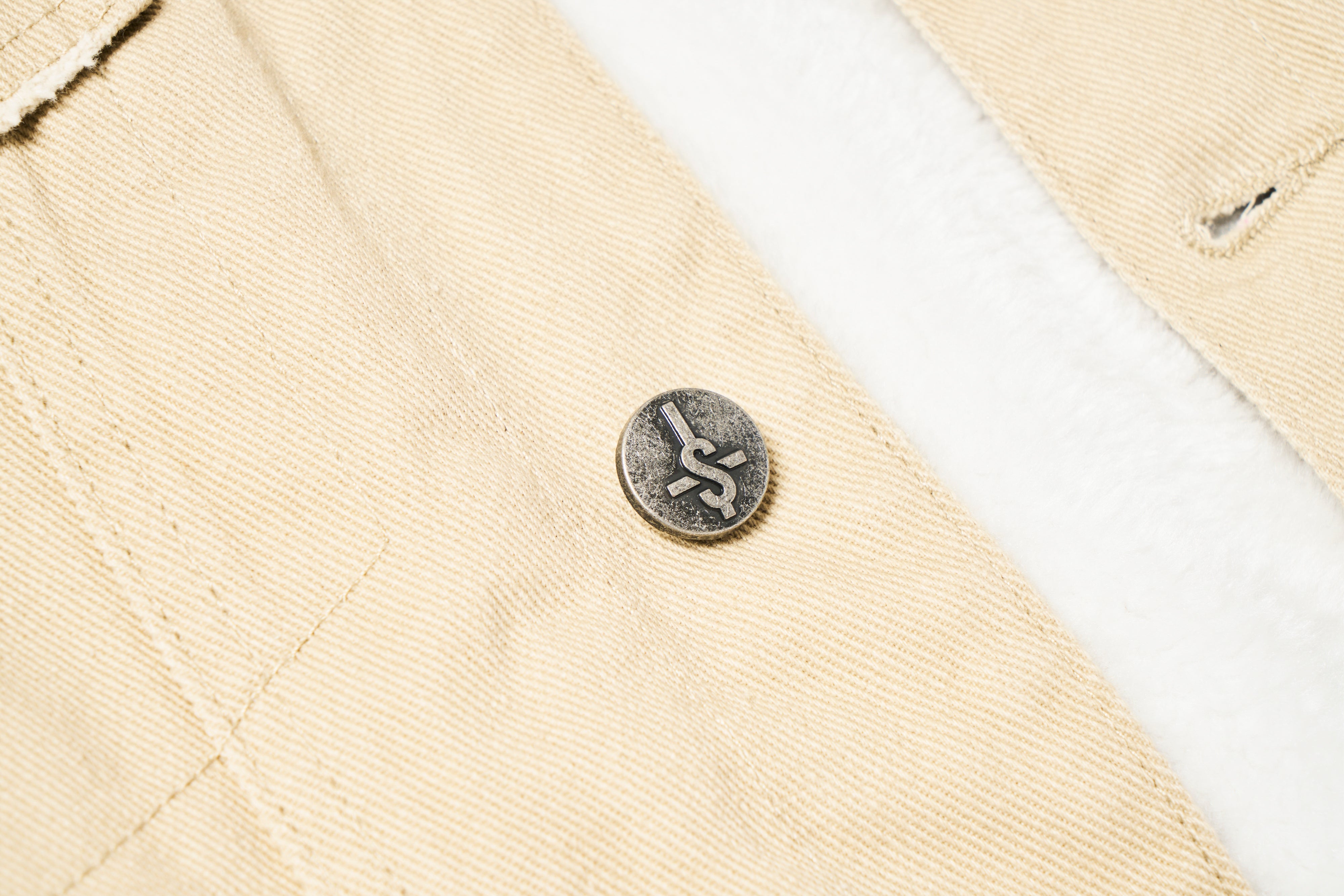 Heat Seeker Denim Fur Jacket - Tan