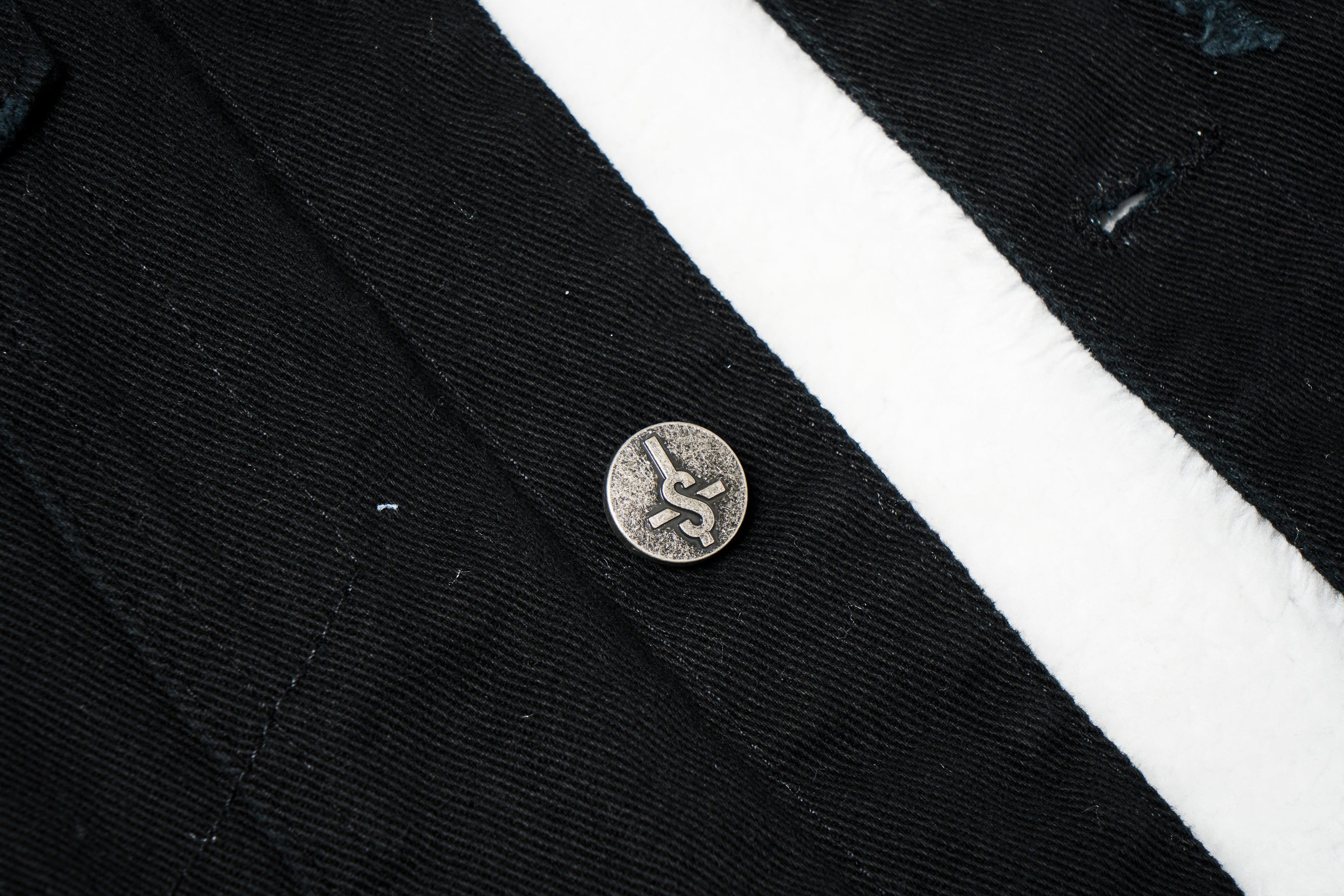 Heat Seeker Denim Fur Jacket - Black