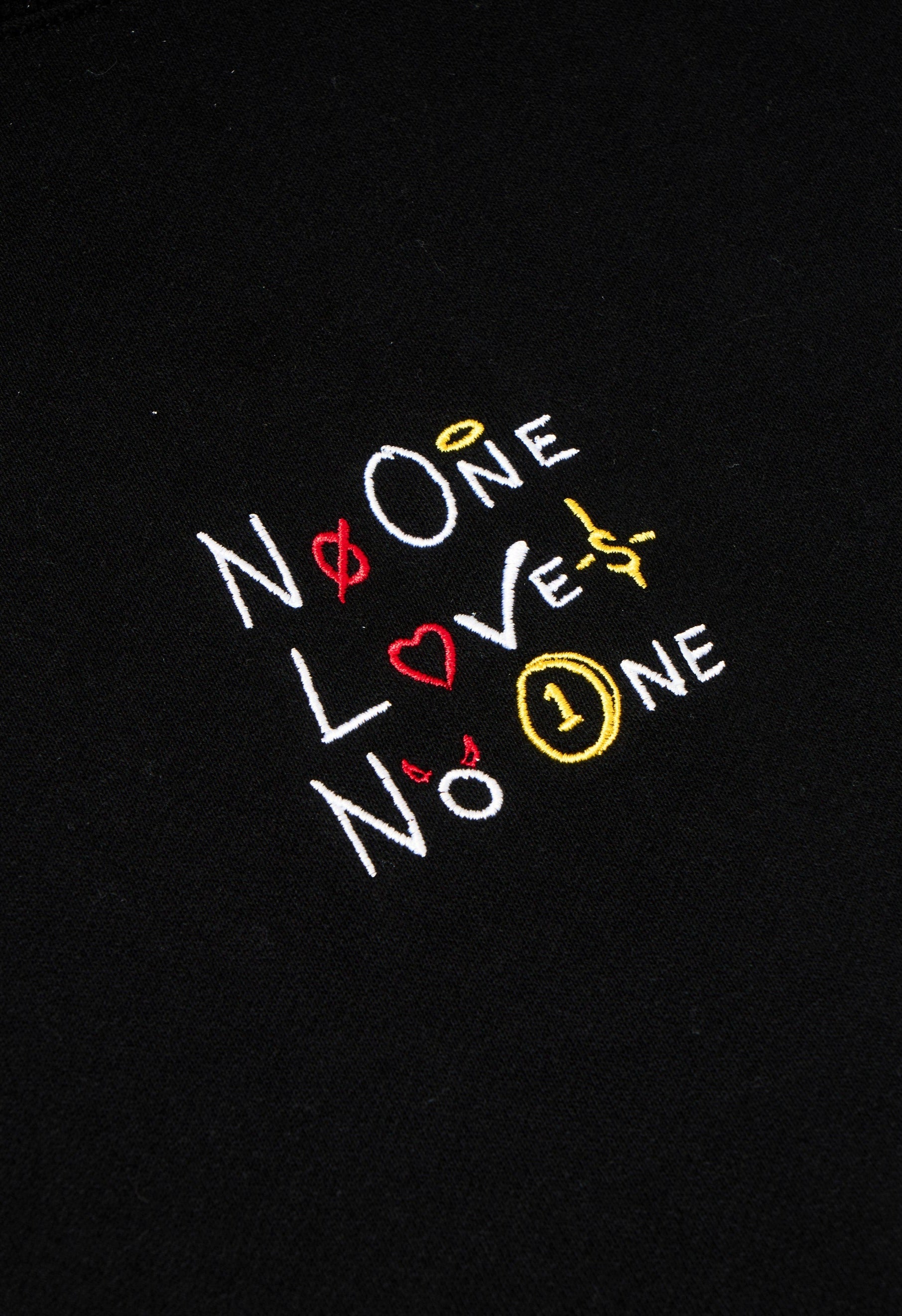 No One Loves No One Sweater - Black