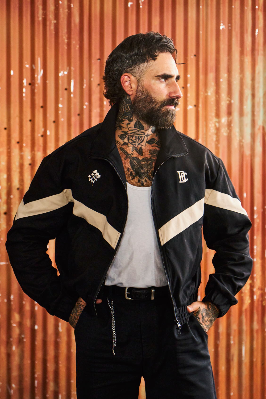 BCM Defender Jacket - Black Out and Cream