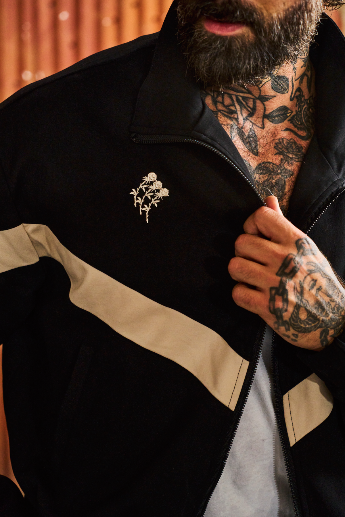 BCM Defender Jacket - Black Out and Cream