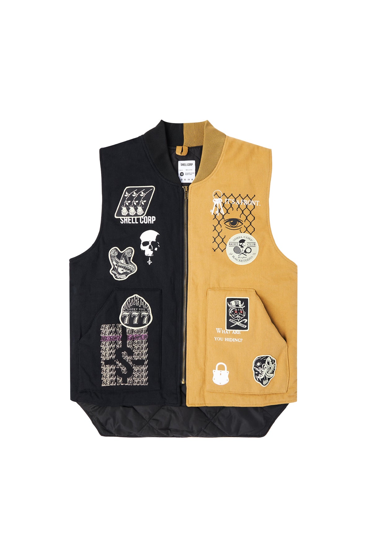 Legacy Vest - Khaki/Black