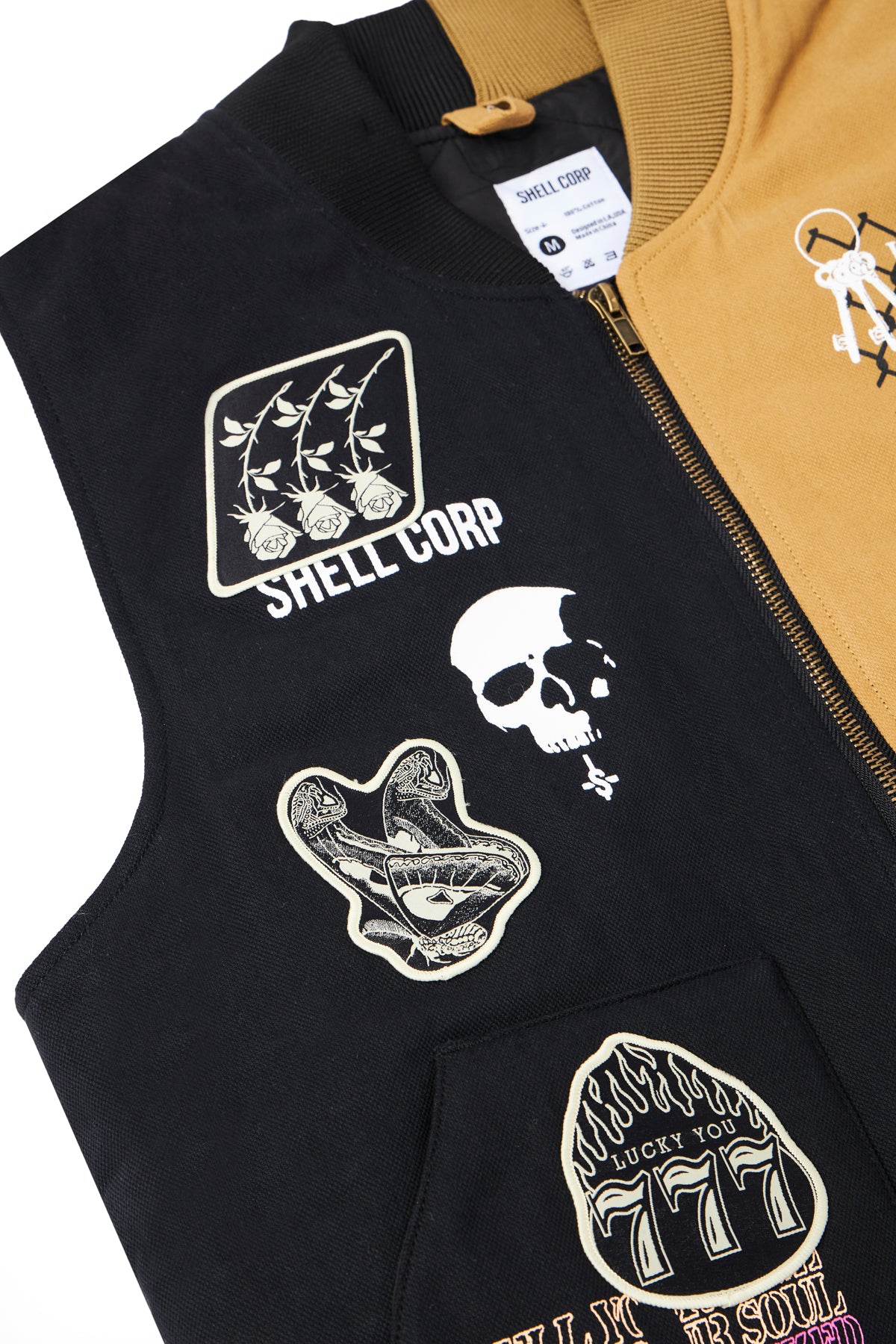 Legacy Vest - Khaki/Black