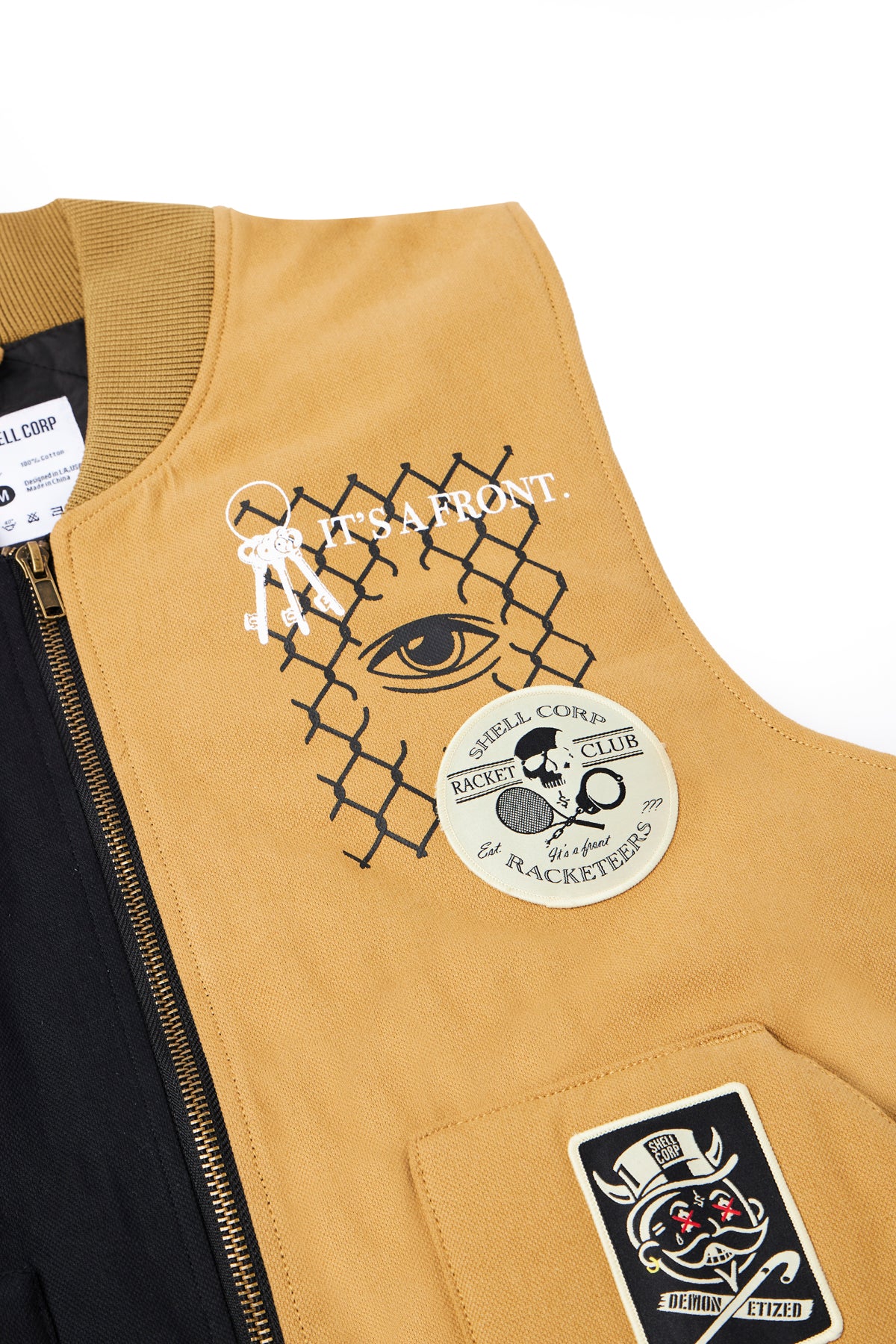Legacy Vest - Khaki/Black