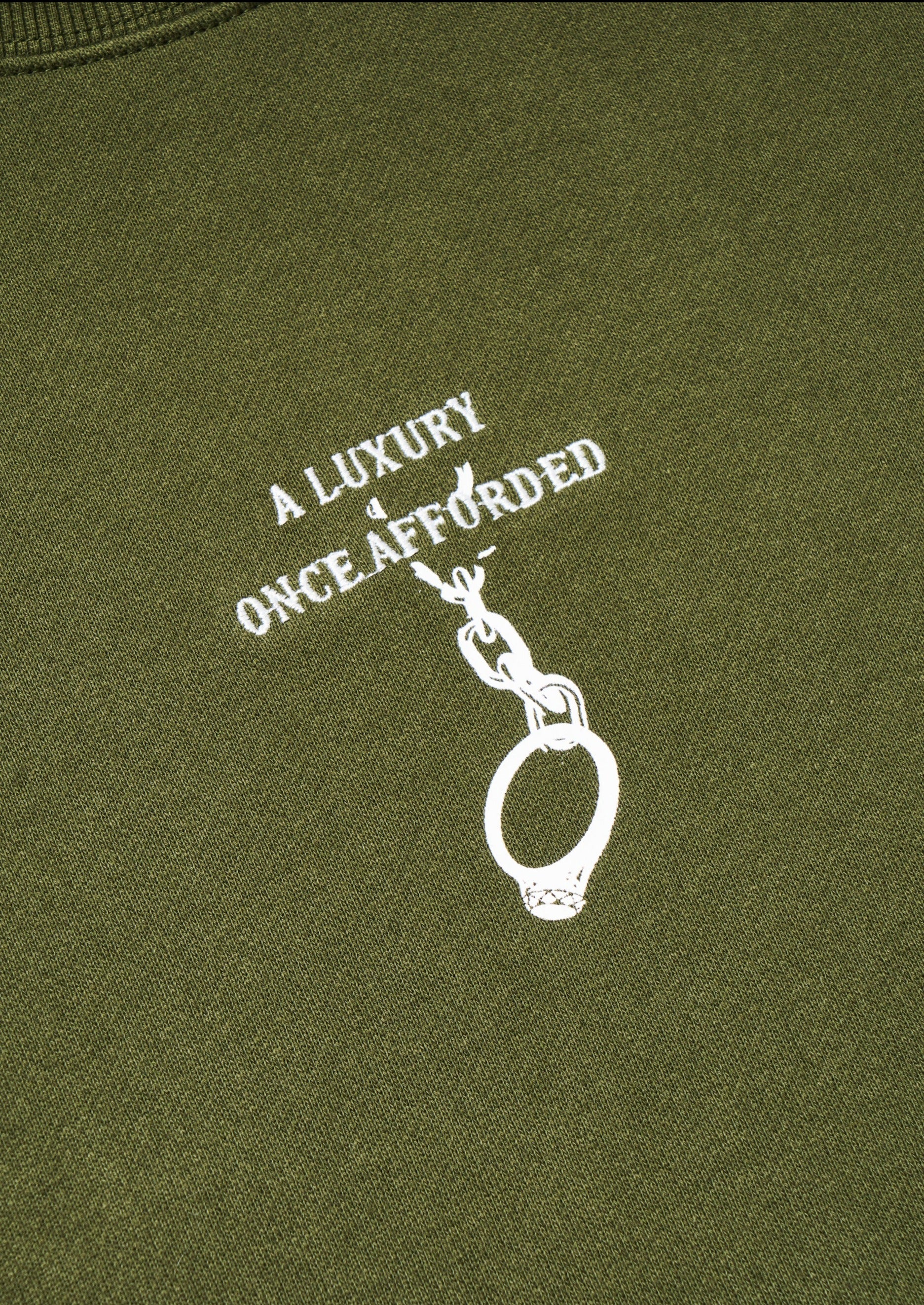 A Luxury Once Afforded Sweater - Green