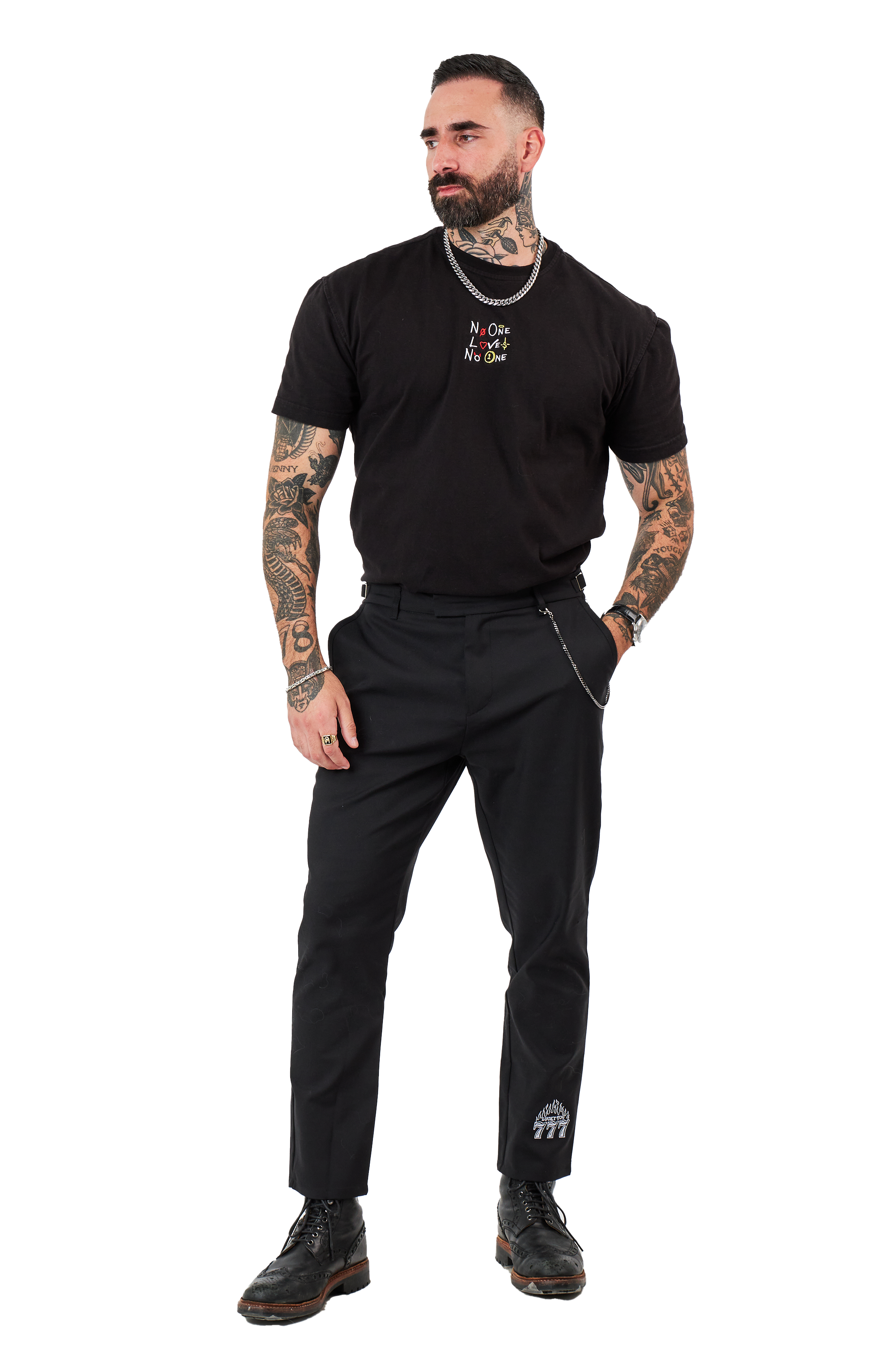 No One Loves No One T-Shirt - Black