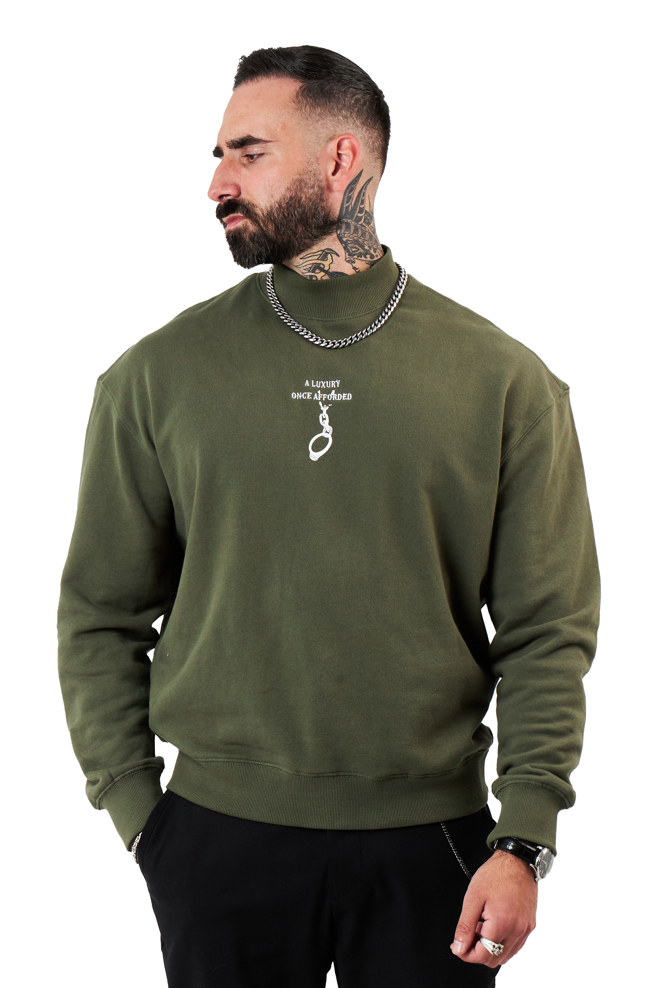A Luxury Once Afforded Sweater - Green