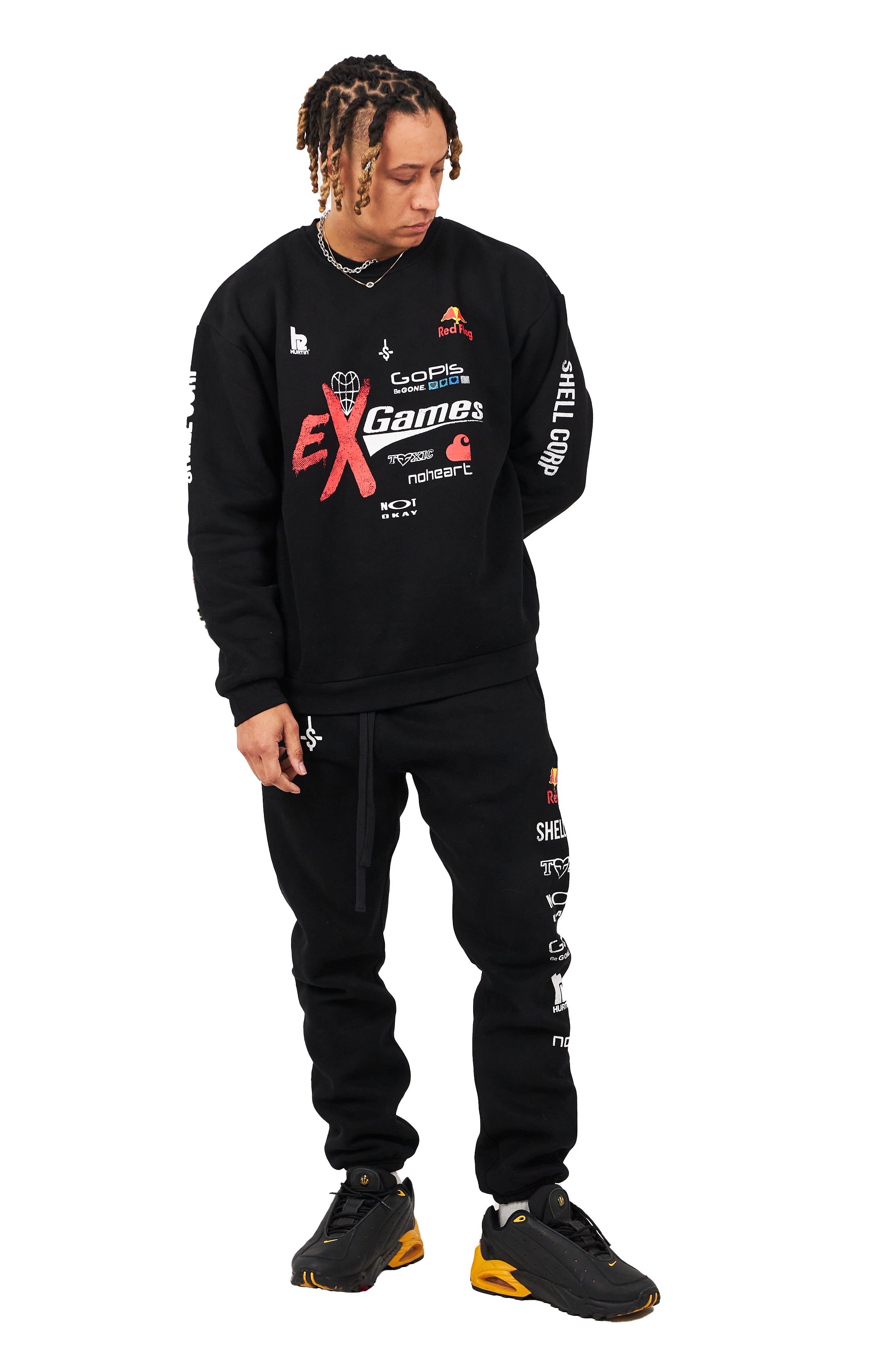 Ex Games Sweatpants - Black