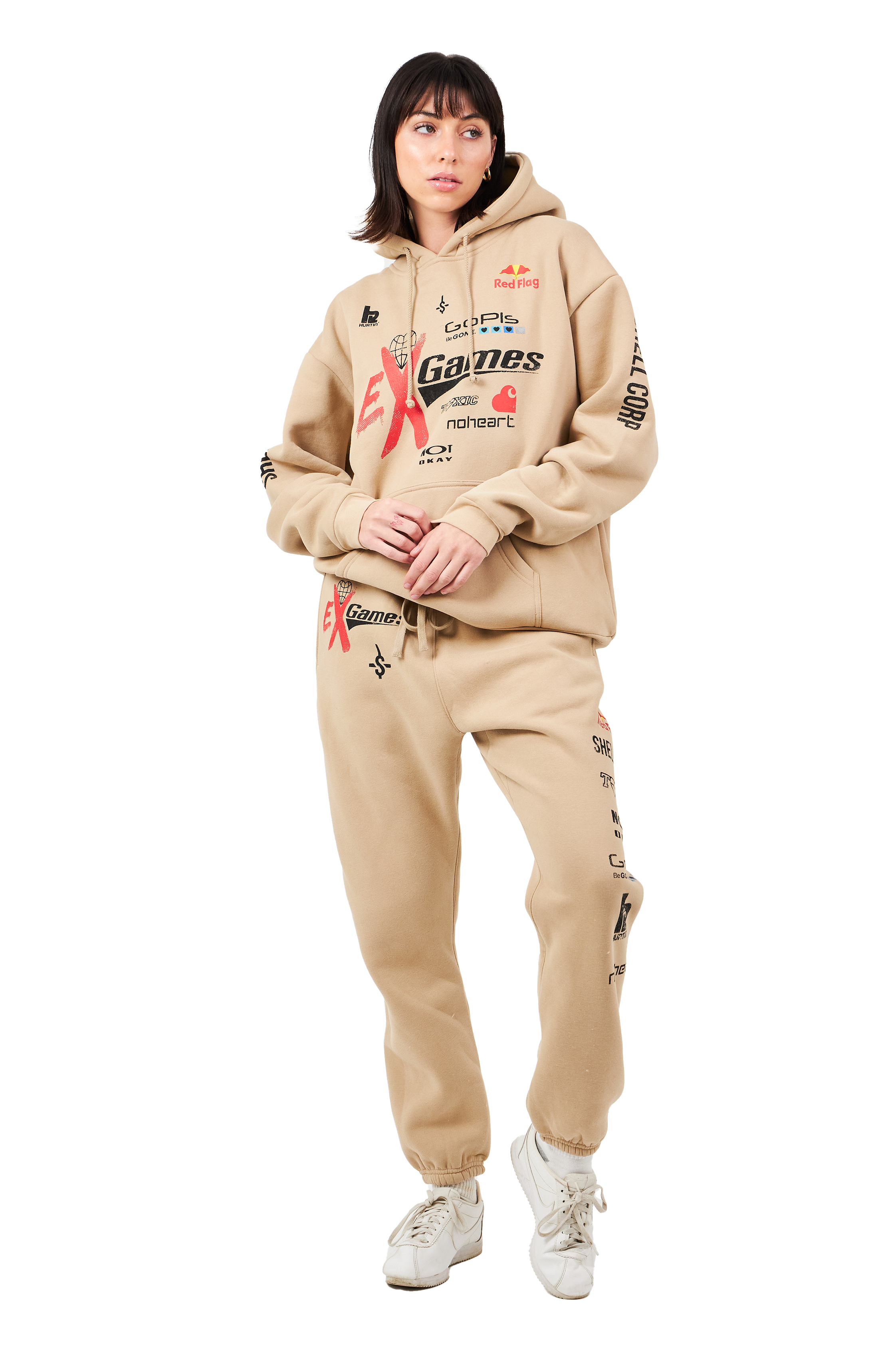 Ex Games Hoodie - Tan