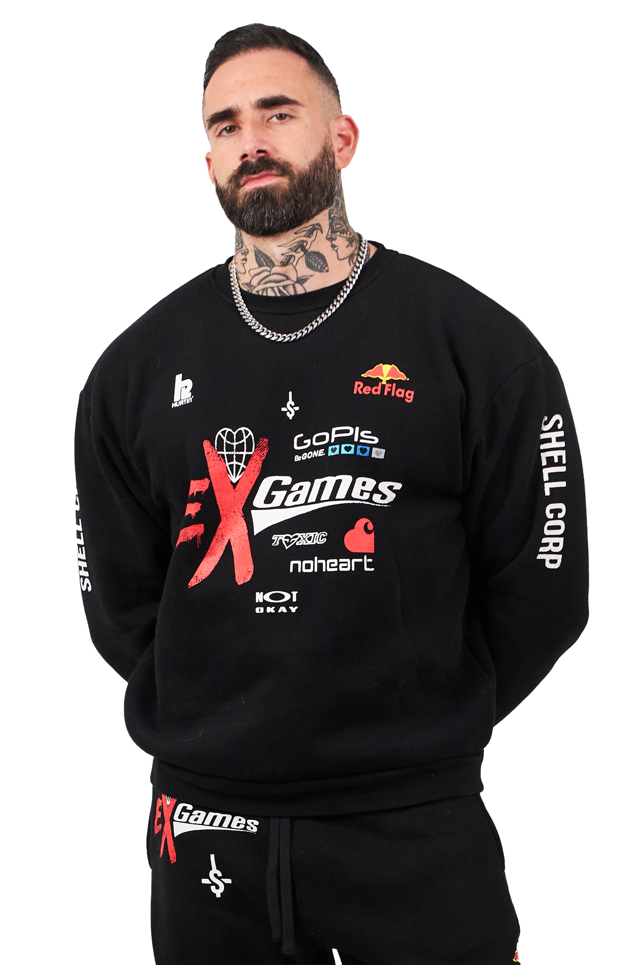 Ex Games Sweatshirt - Black