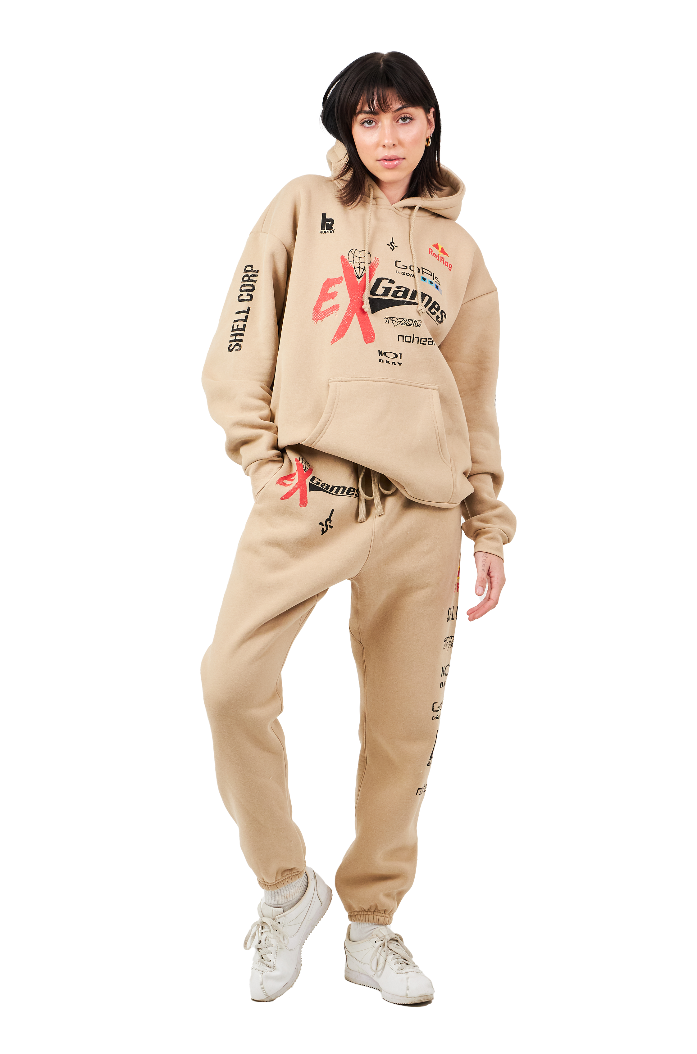 Ex Games Sweatpants - Tan