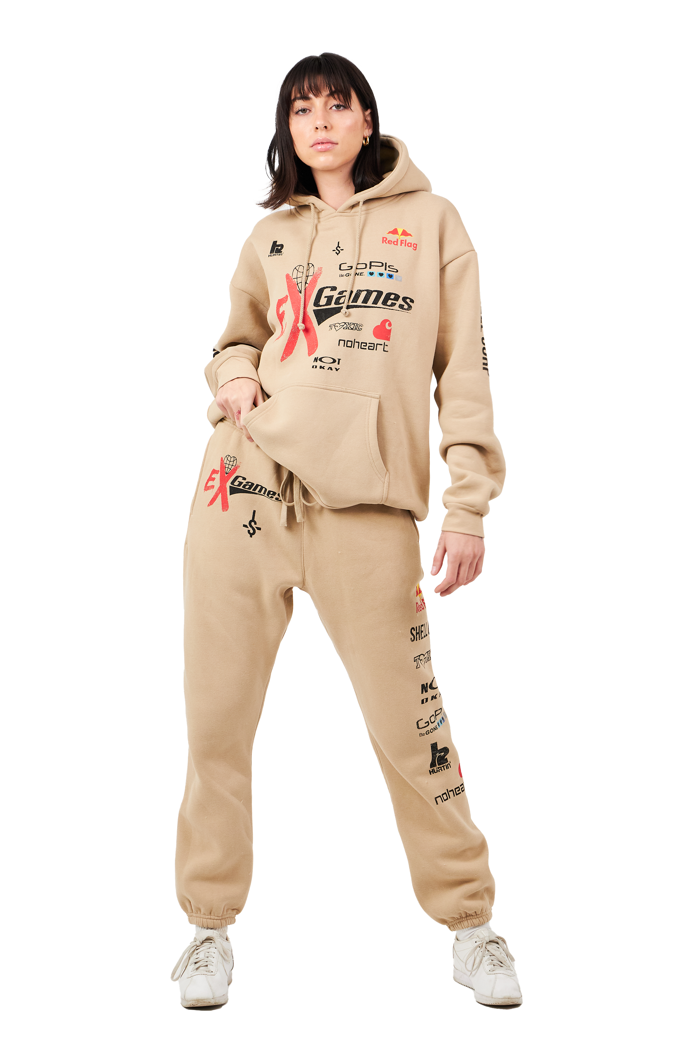 Ex Games Sweatpants - Tan