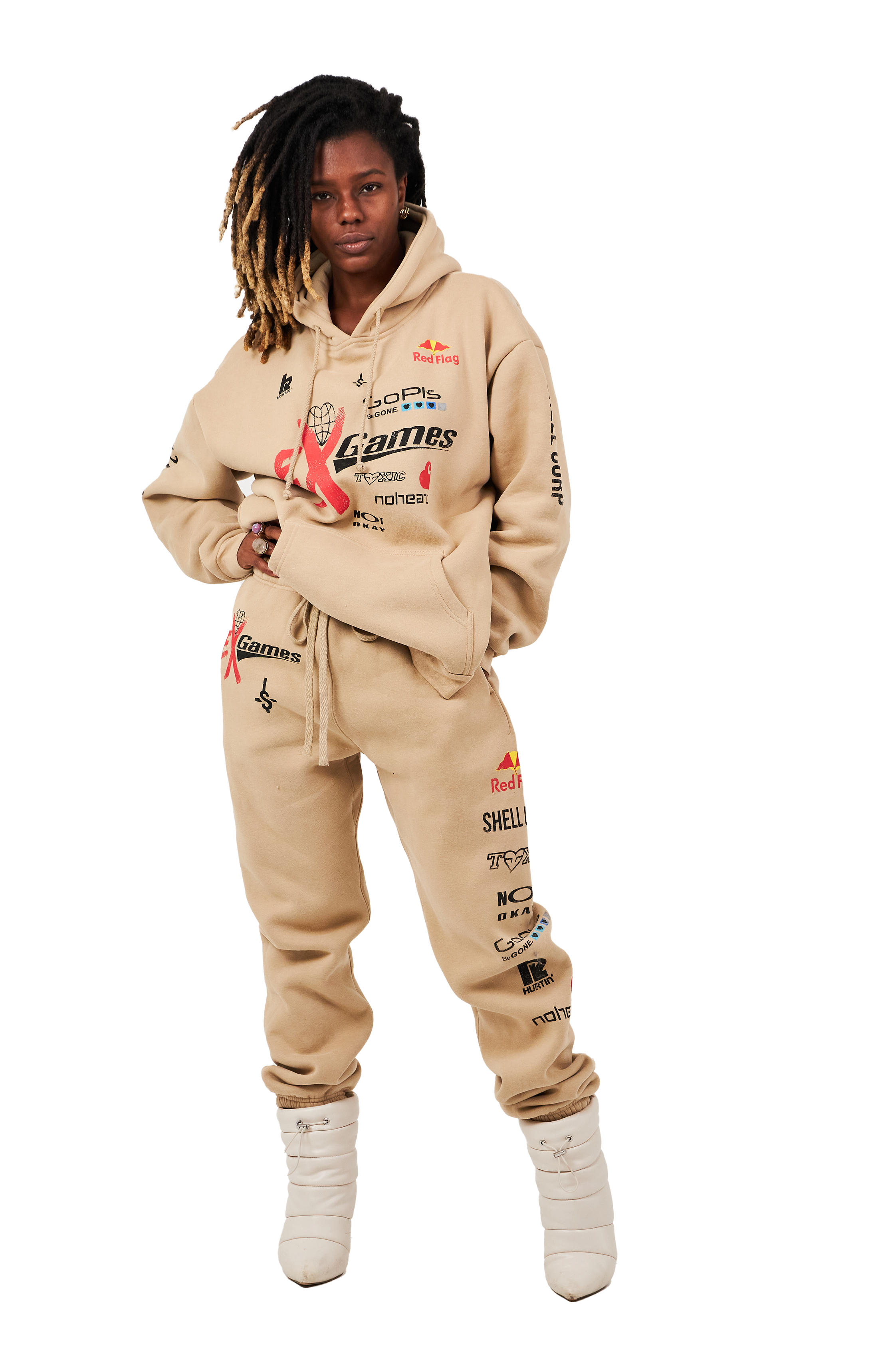 Ex Games Sweatpants - Tan