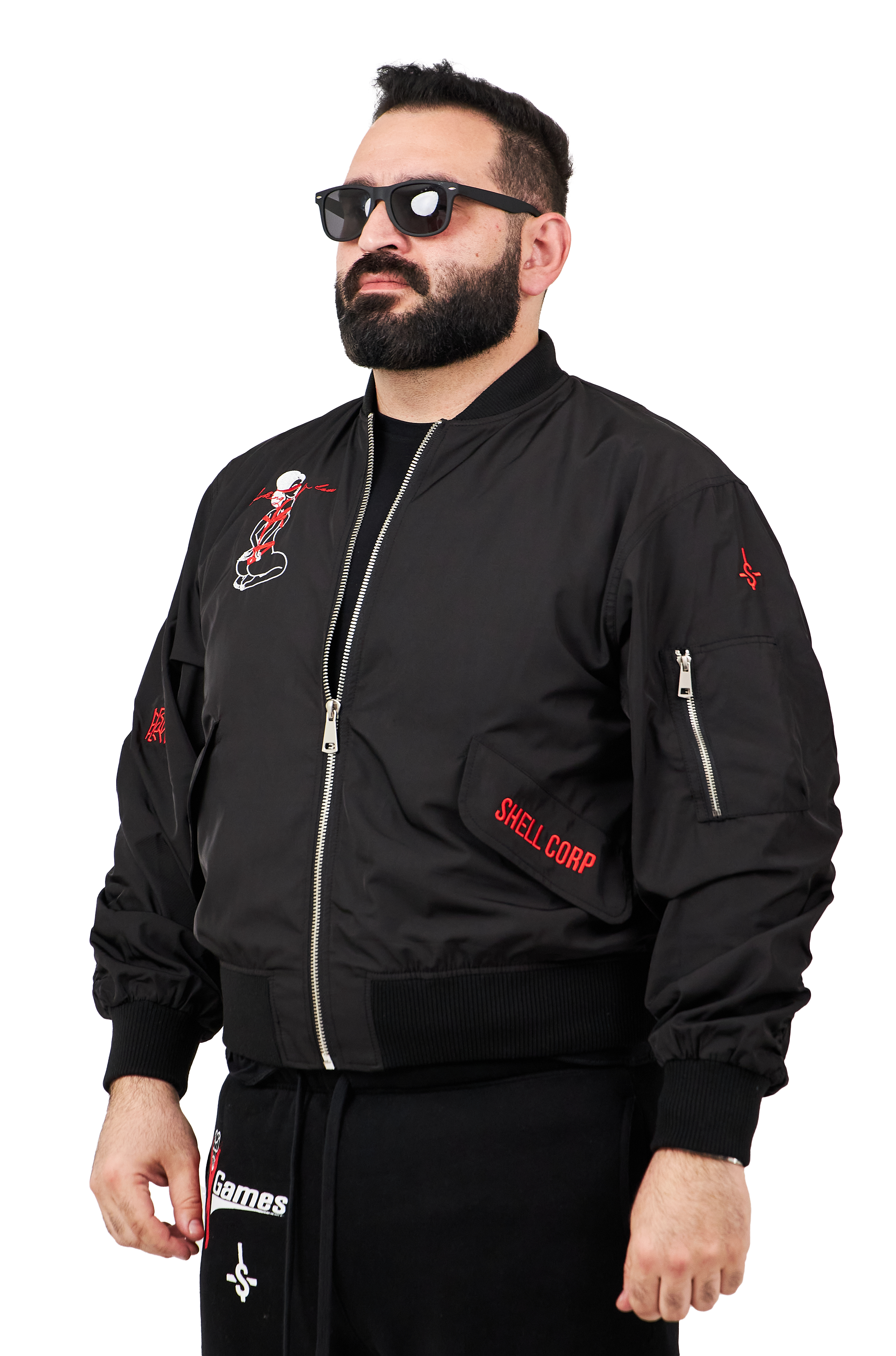 Love Bomber Jacket - Black