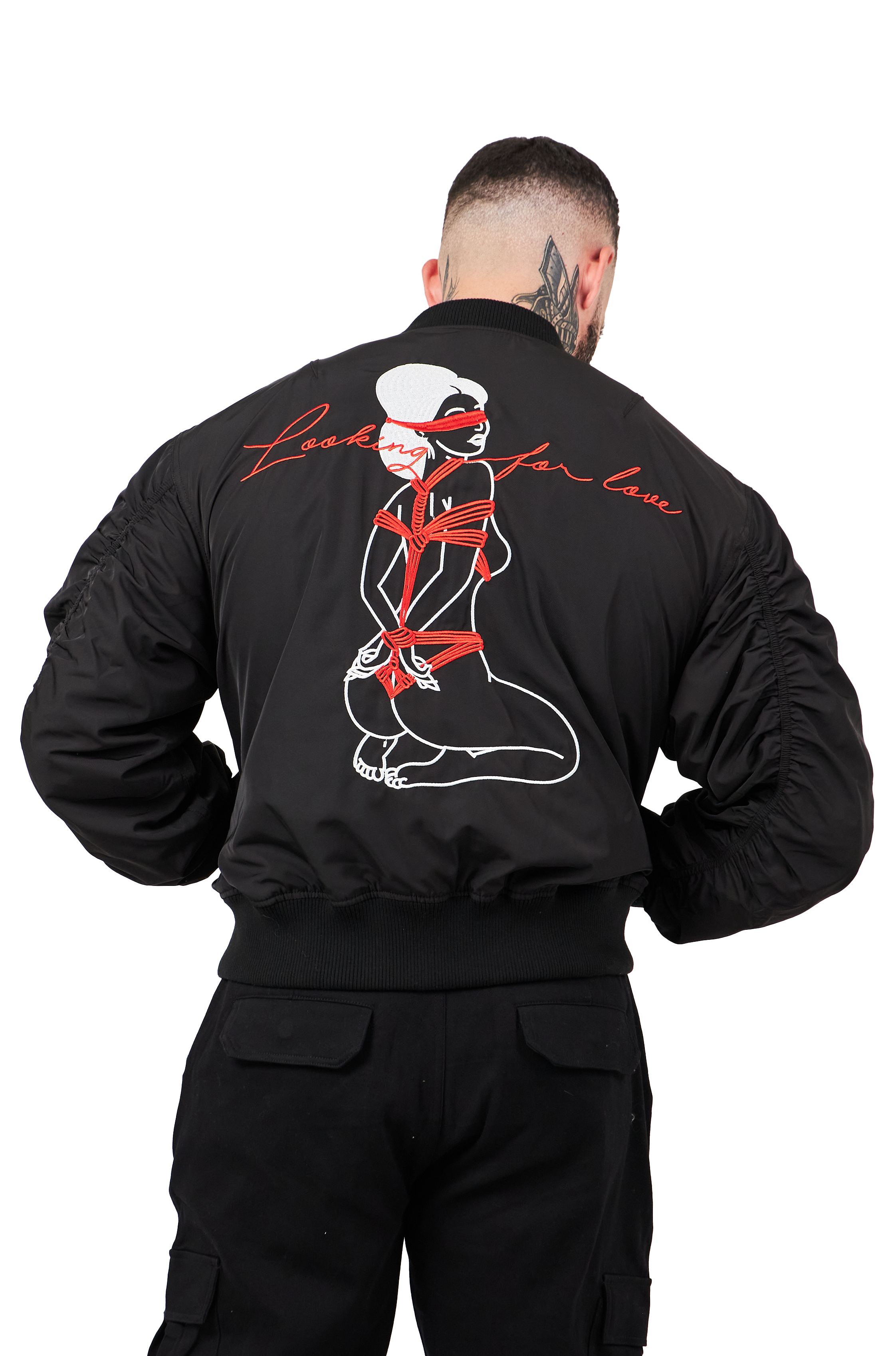 Love Bomber Jacket - Black