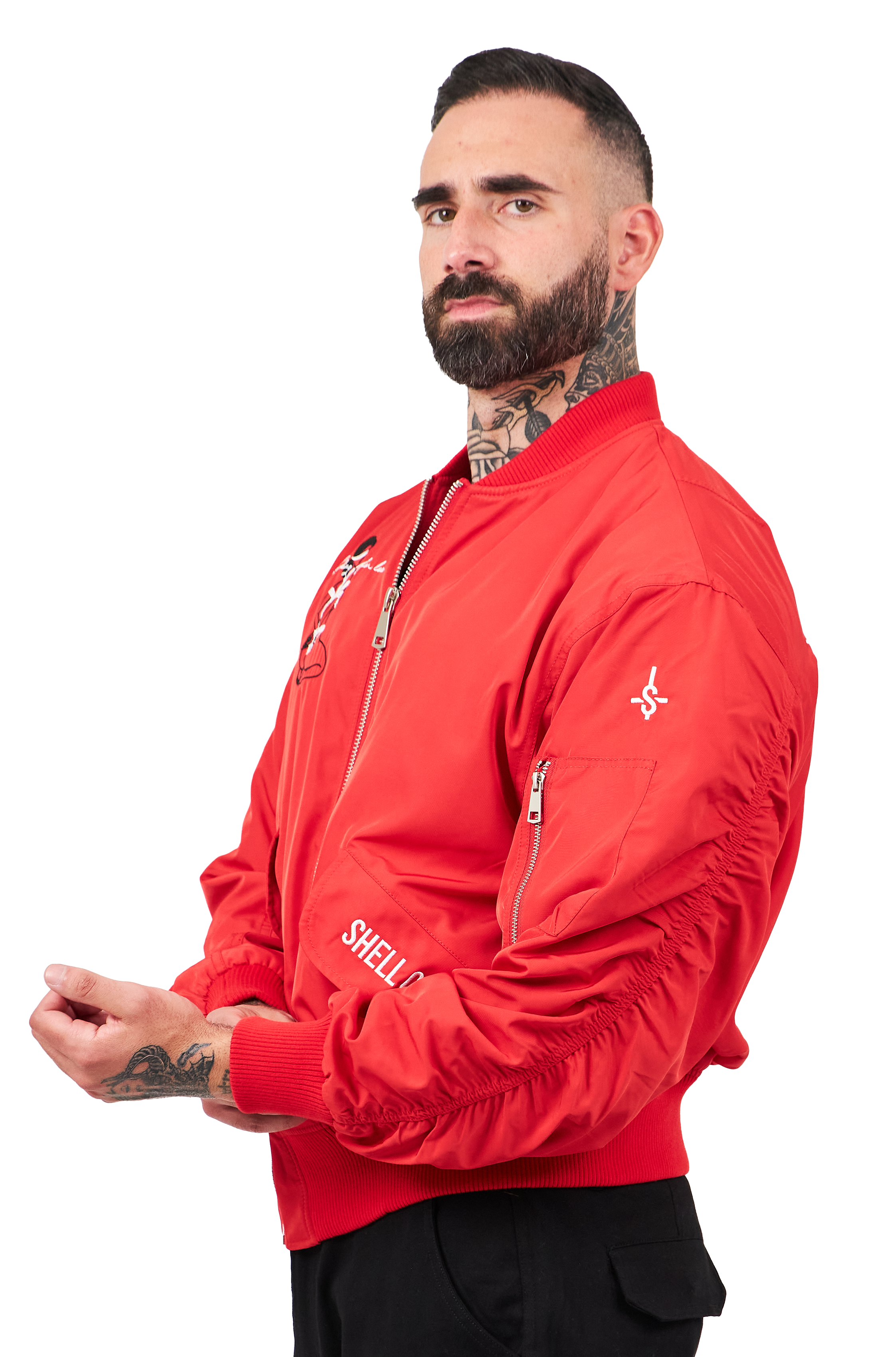 Love Bomber Jacket - Red