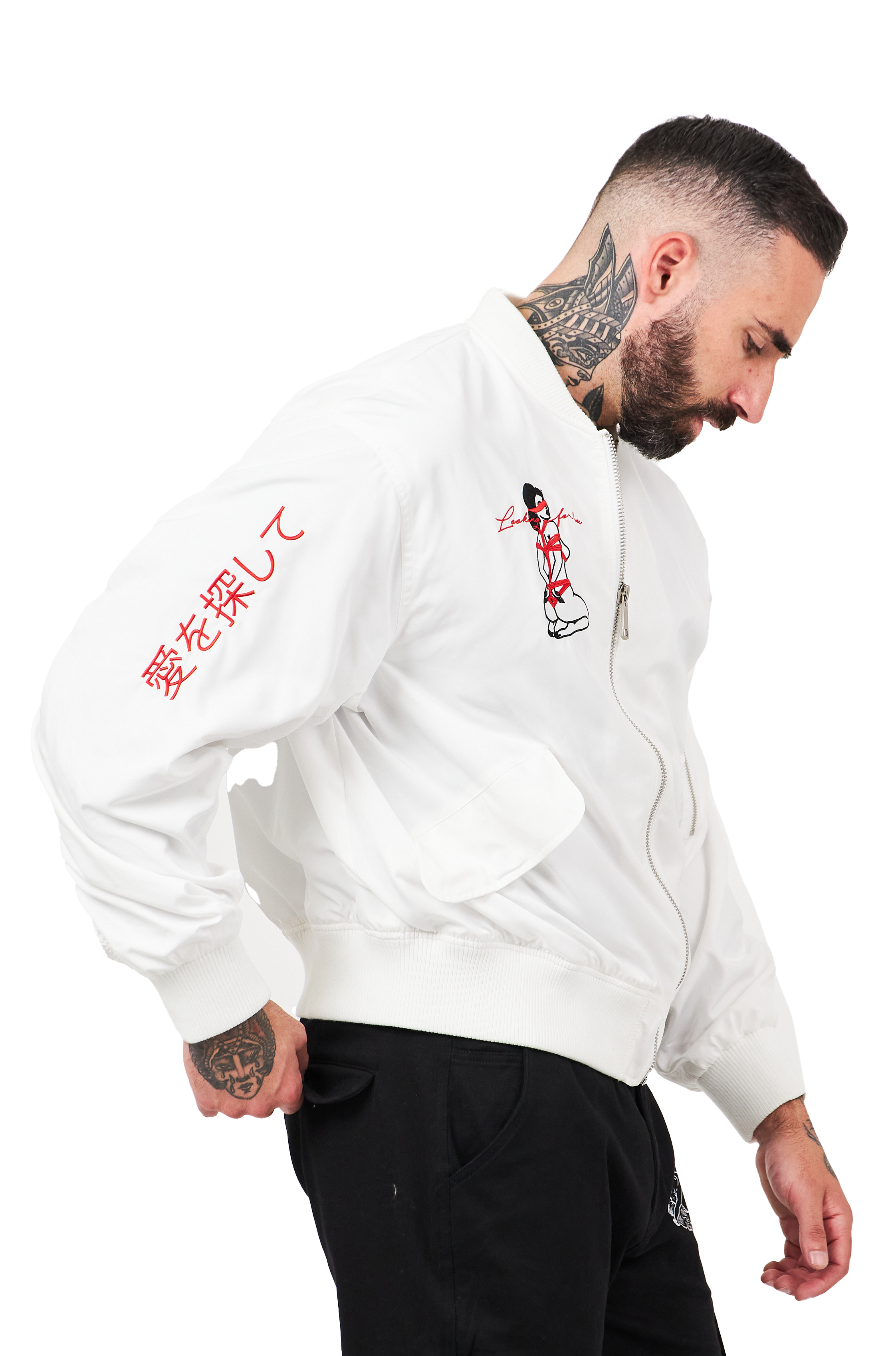 Love Bomber Jacket - White