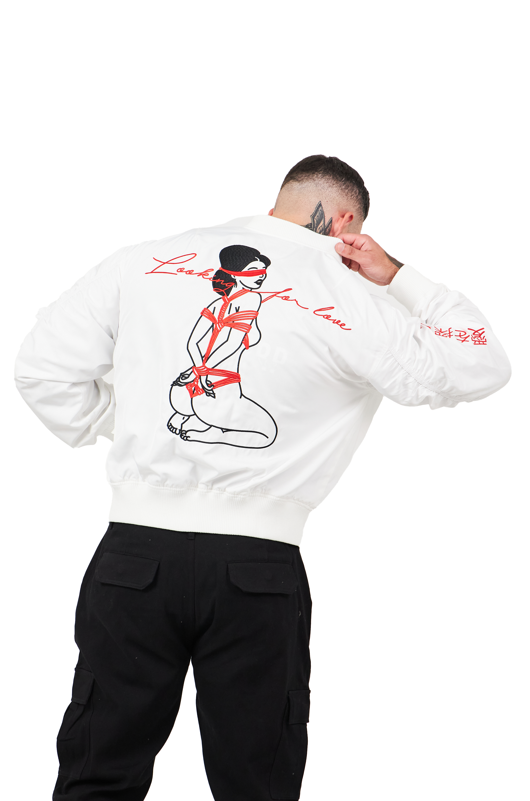 Love Bomber Jacket - White