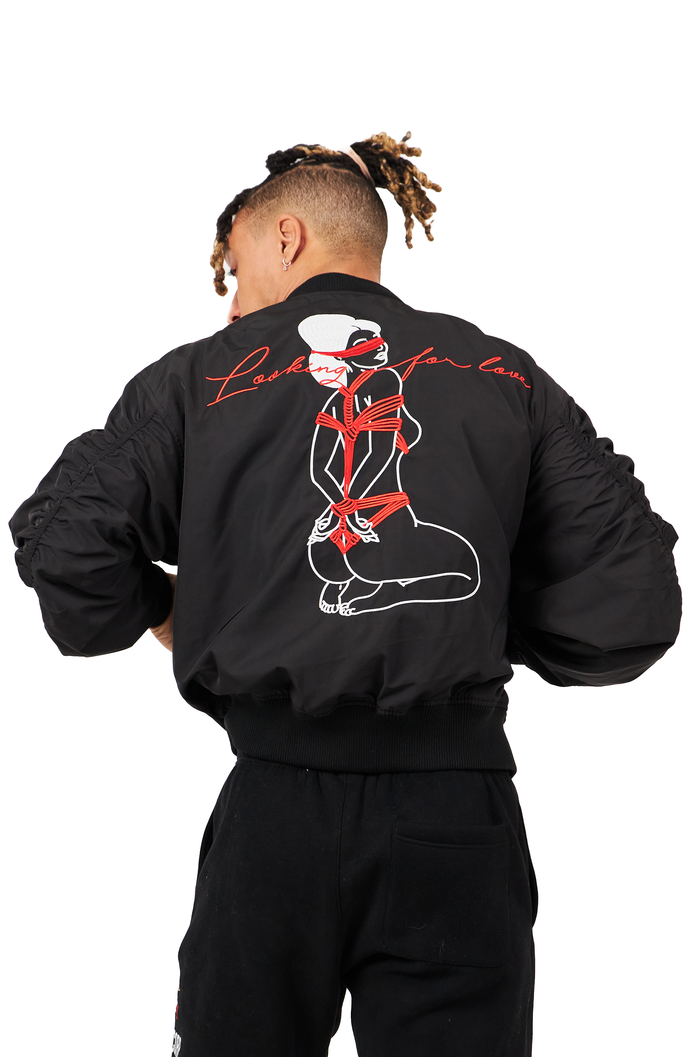 Love Bomber Jacket - Black