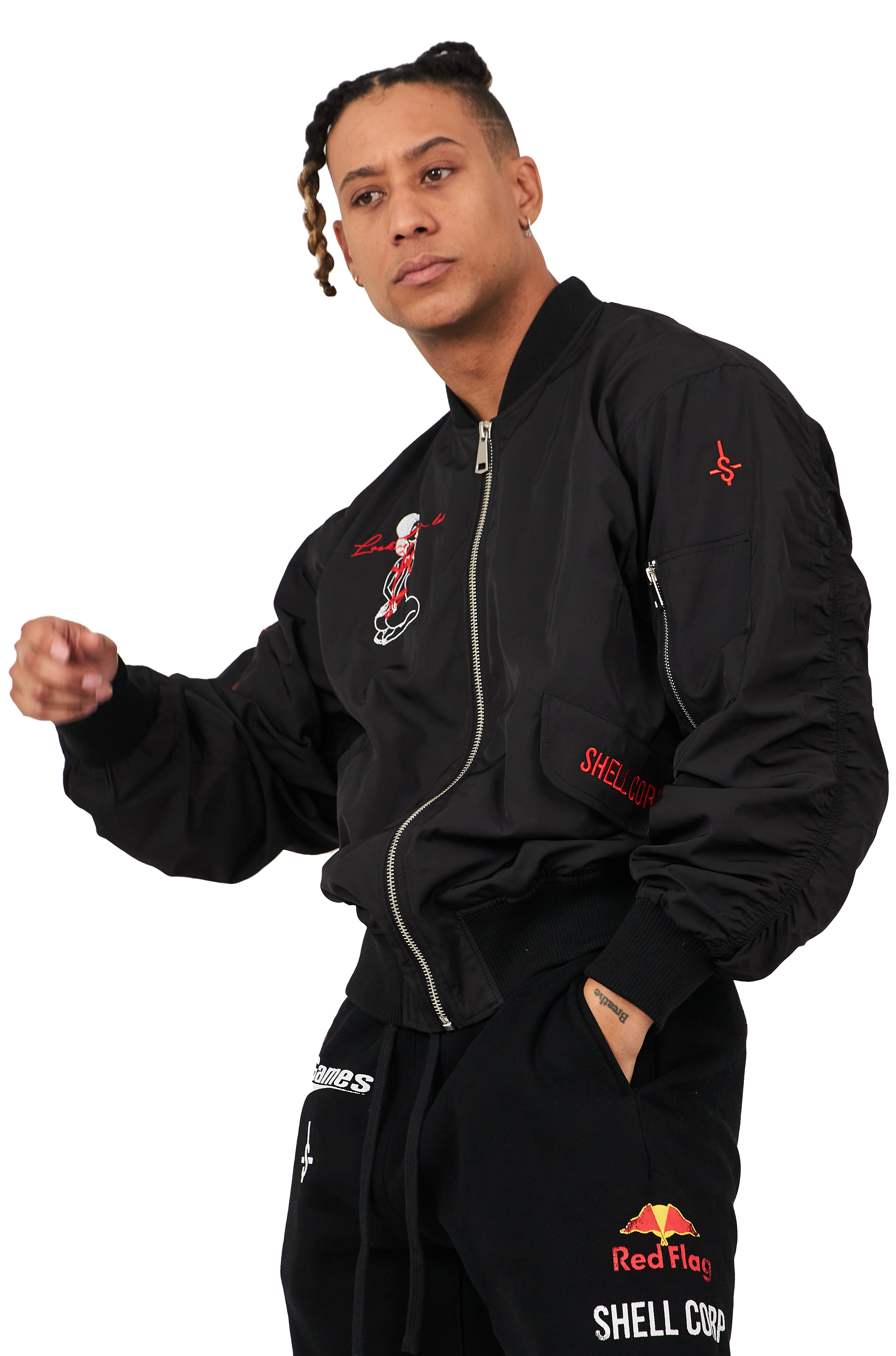 Love Bomber Jacket - Black