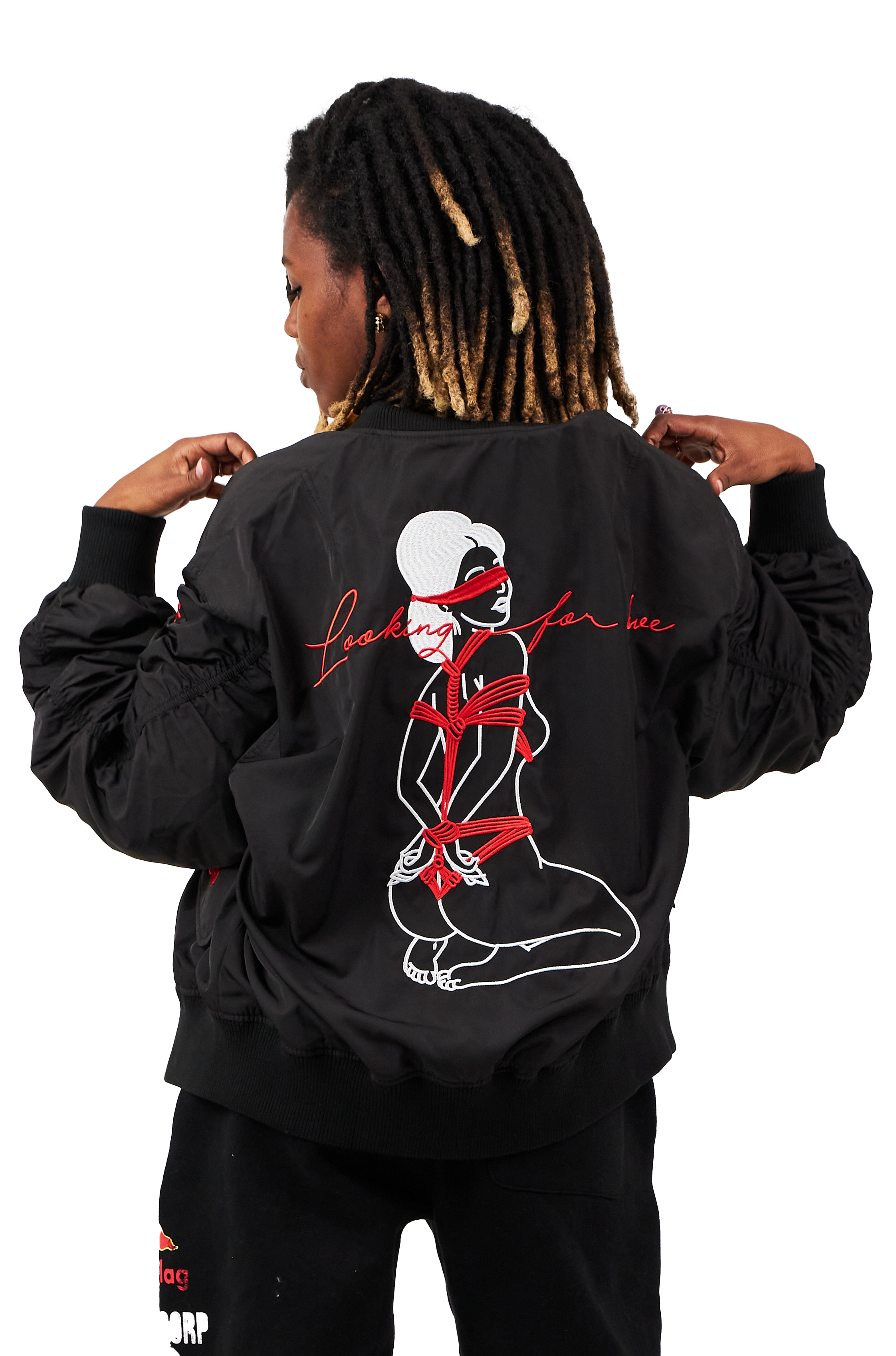 Love Bomber Jacket - Black