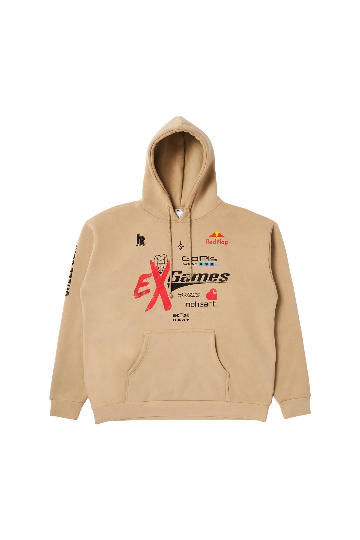 Ex Games Hoodie - Tan