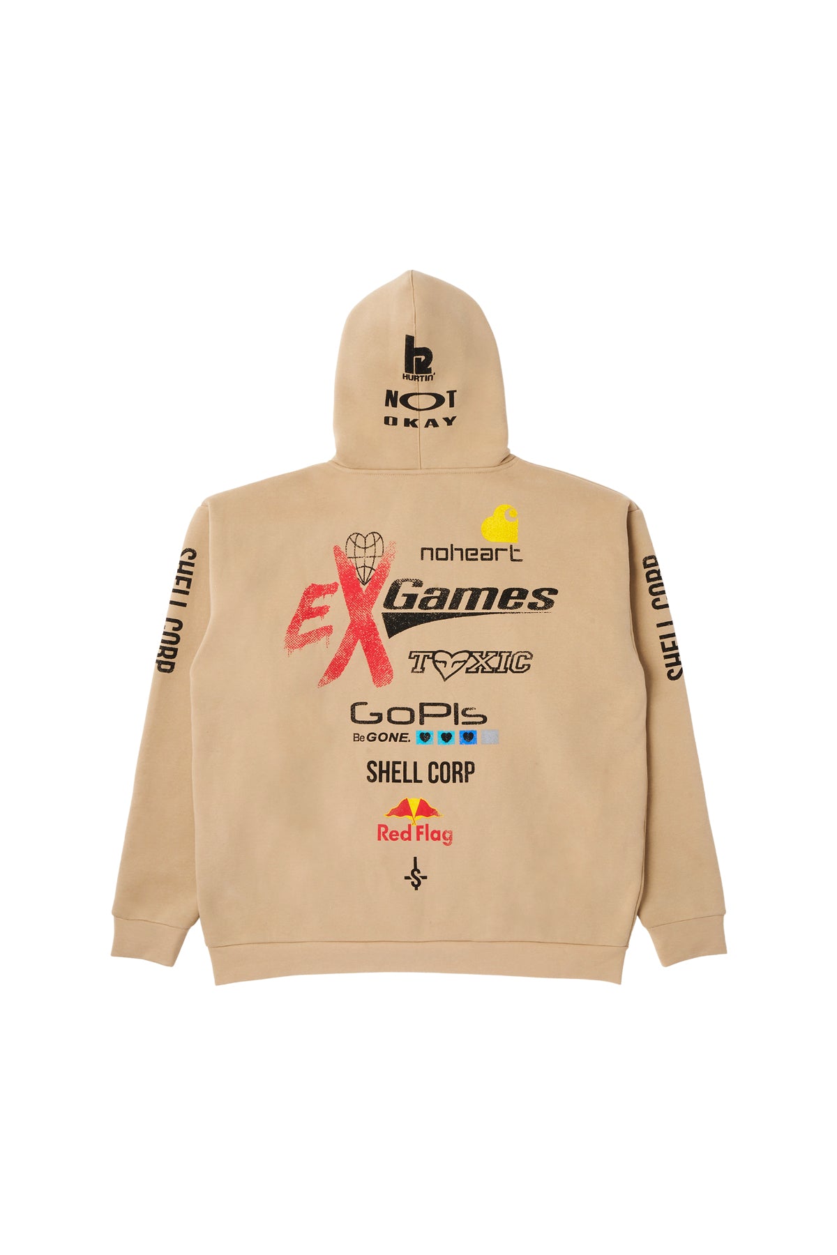 Ex Games Hoodie - Tan