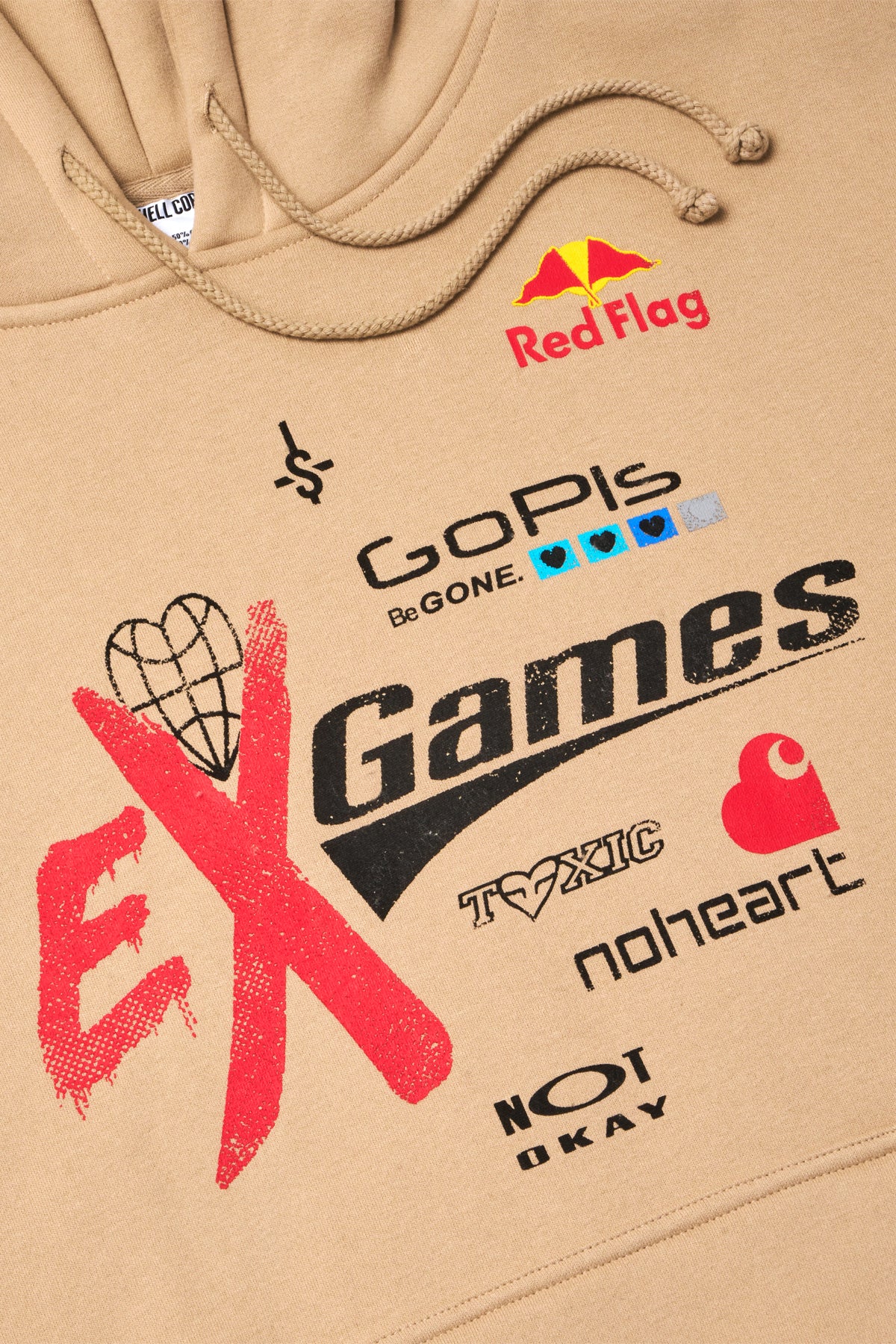 Ex Games Hoodie - Tan