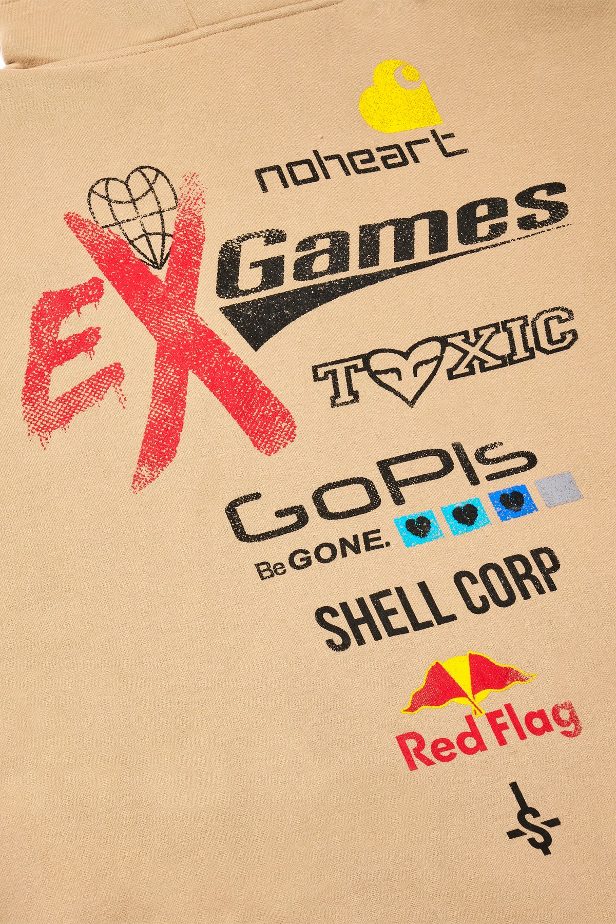 Ex Games Hoodie - Tan