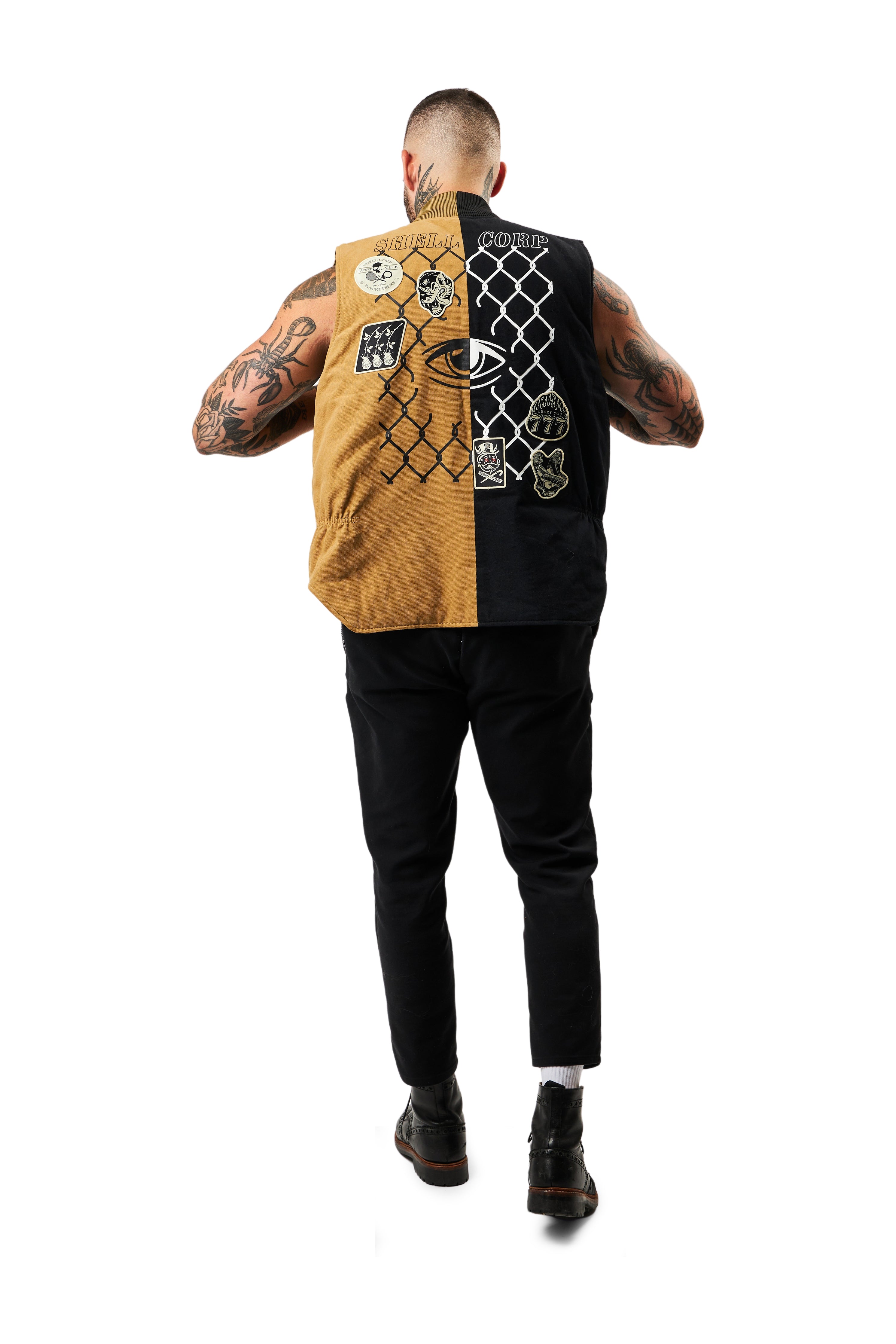 Legacy Vest - Khaki/Black