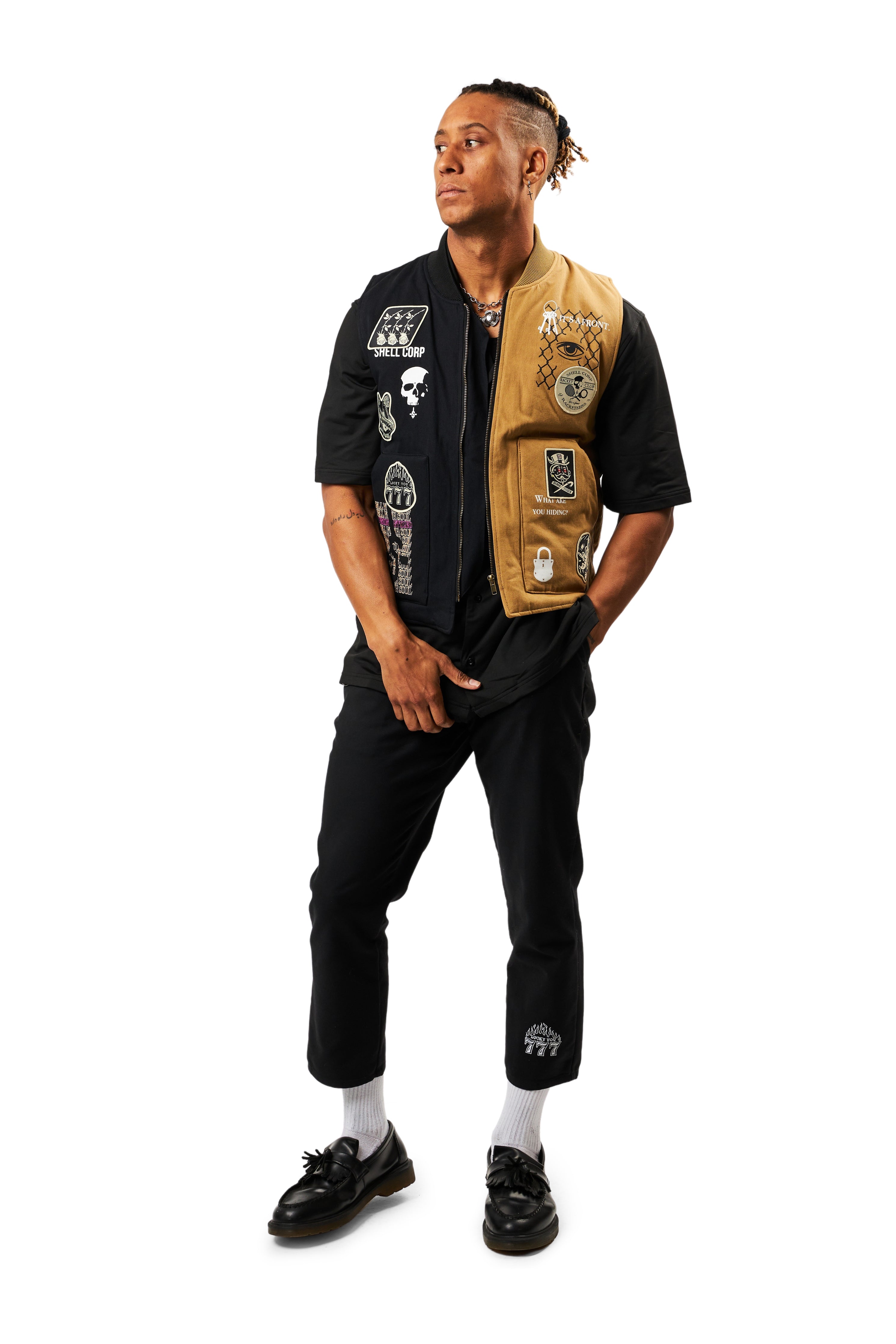 Legacy Vest - Khaki/Black