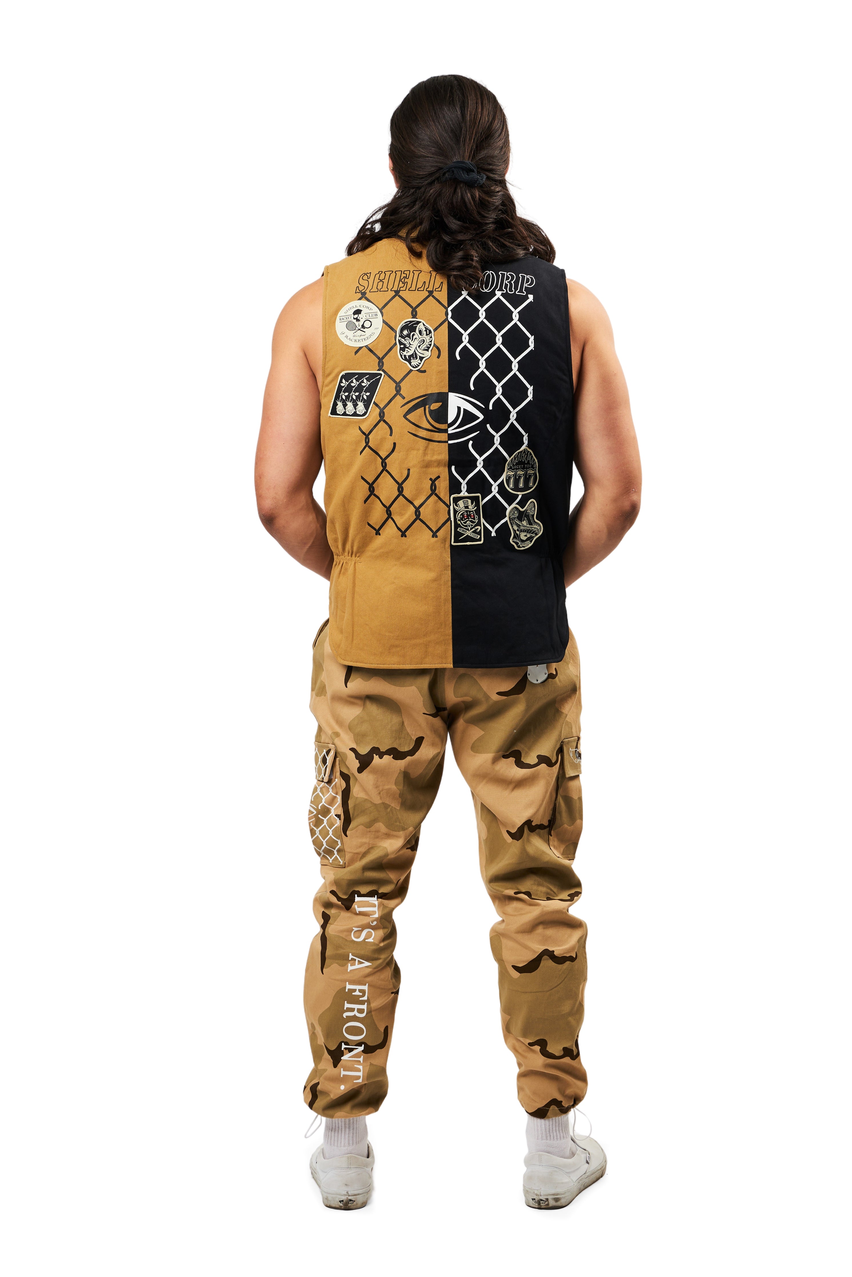 Legacy Vest - Khaki/Black