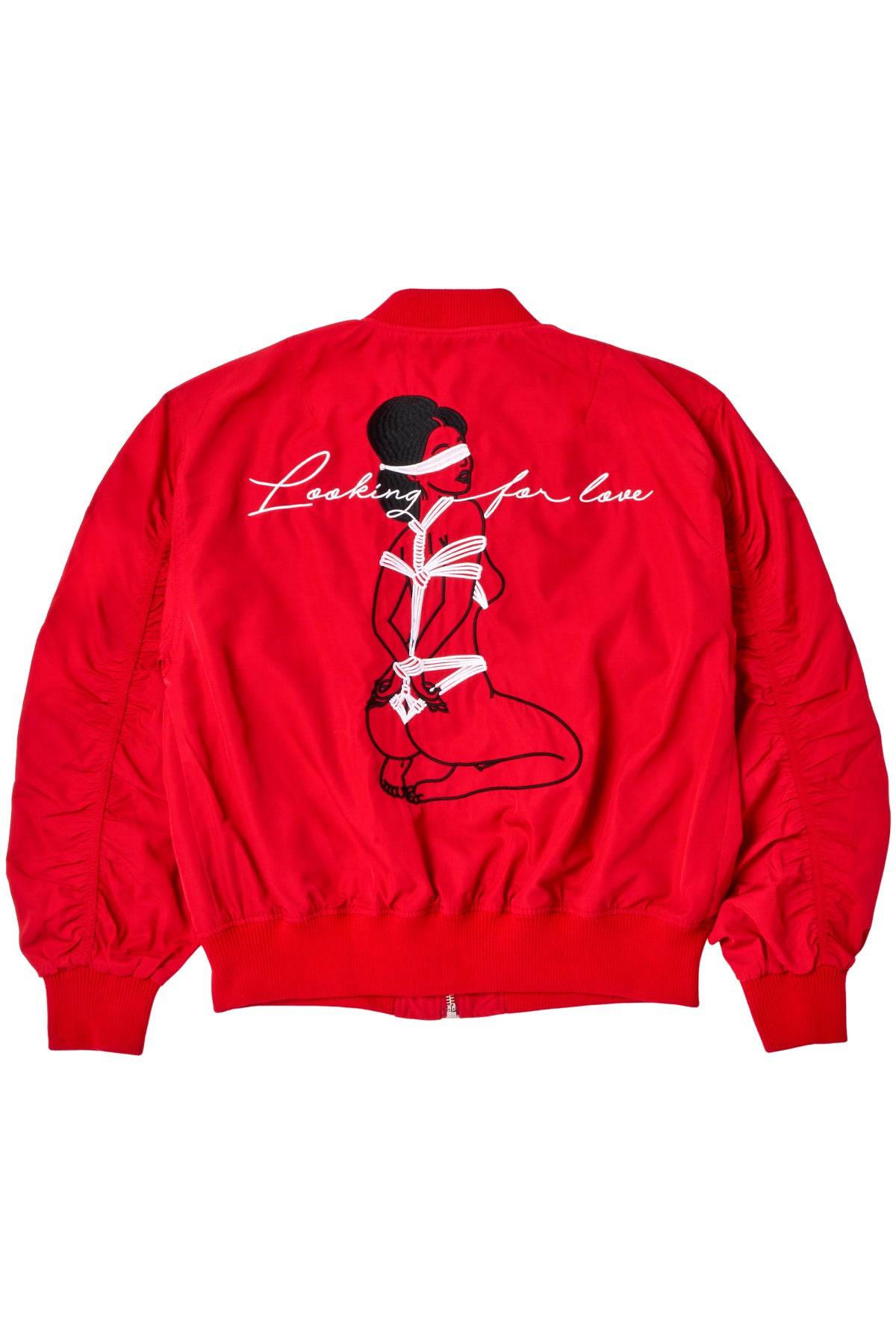 Love Bomber Jacket - Red