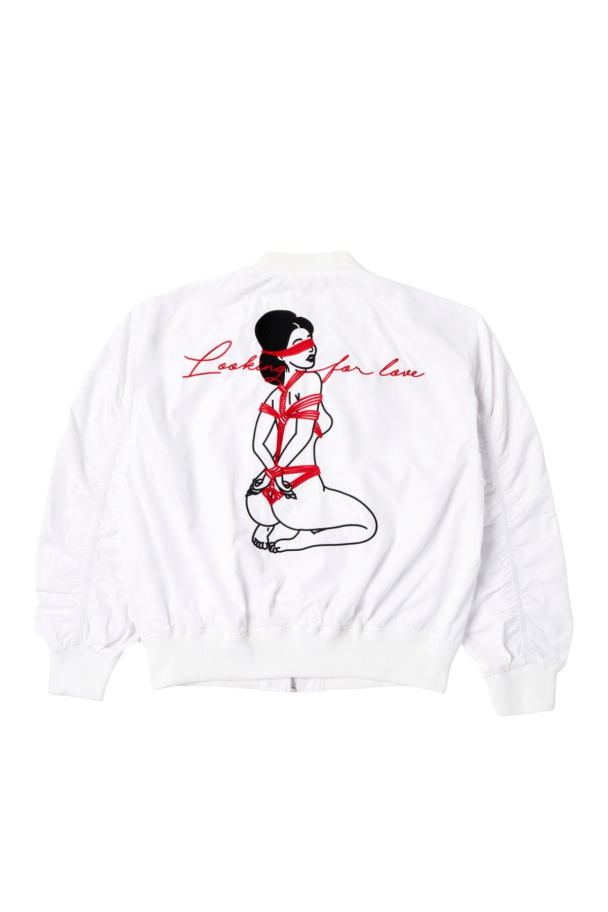 Love Bomber Jacket - White