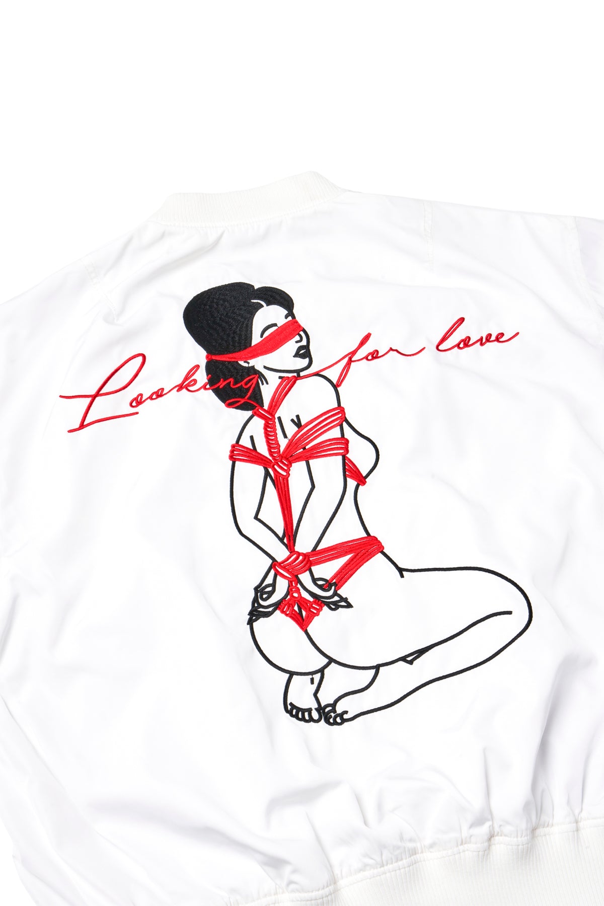 Love Bomber Jacket - White