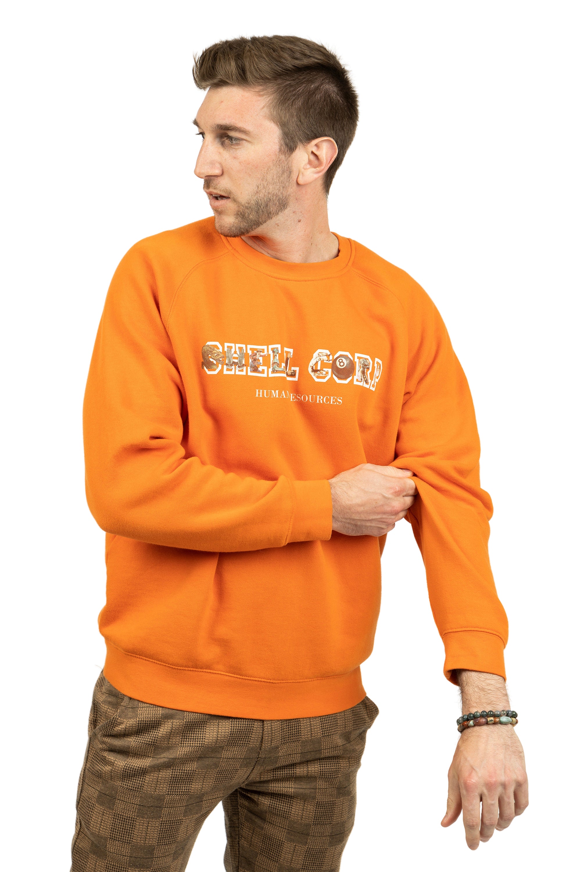 Shell Corp Human Resource Sweater - Orange
