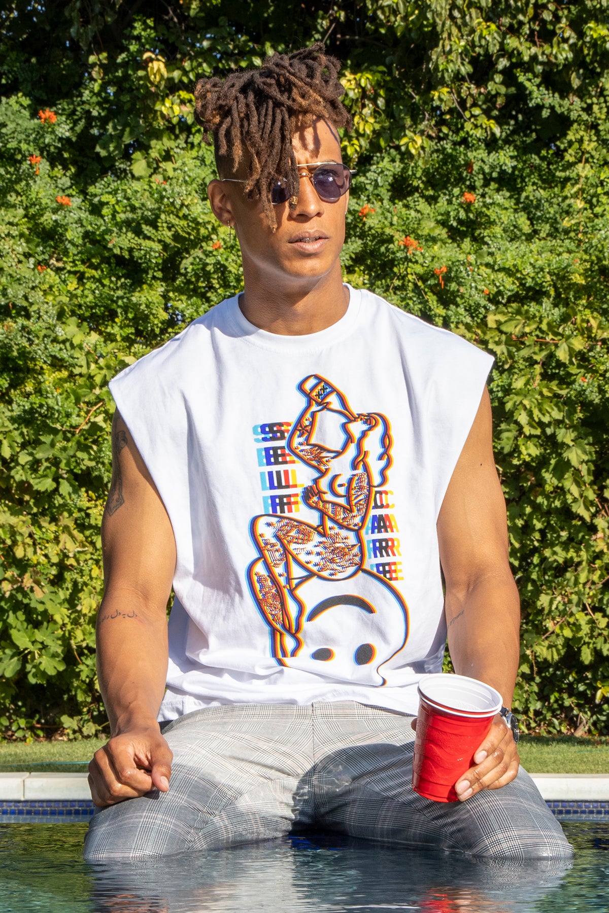 Shell Corp Self Care Cut-Off - White