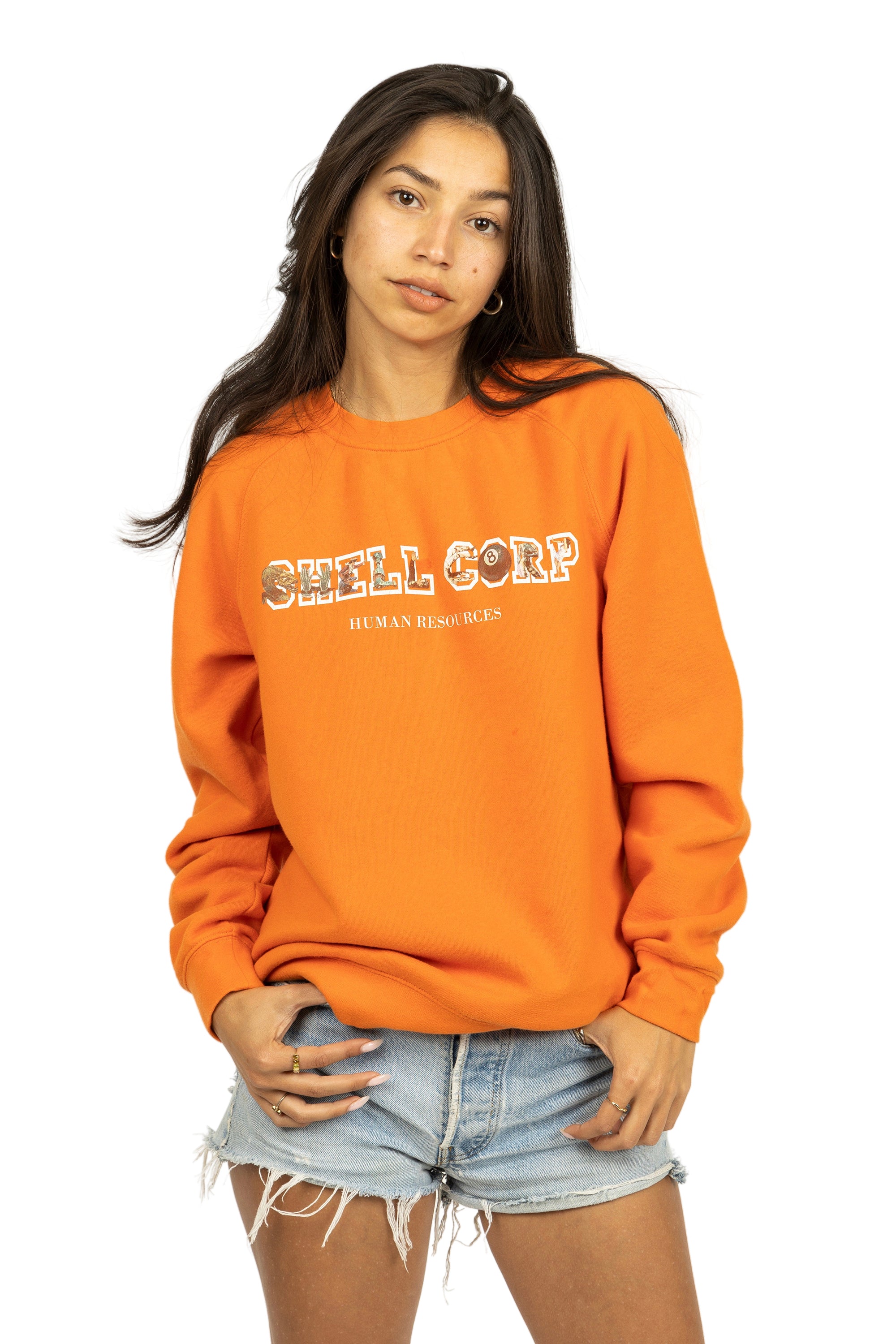 Shell Corp Human Resource Sweater - Orange