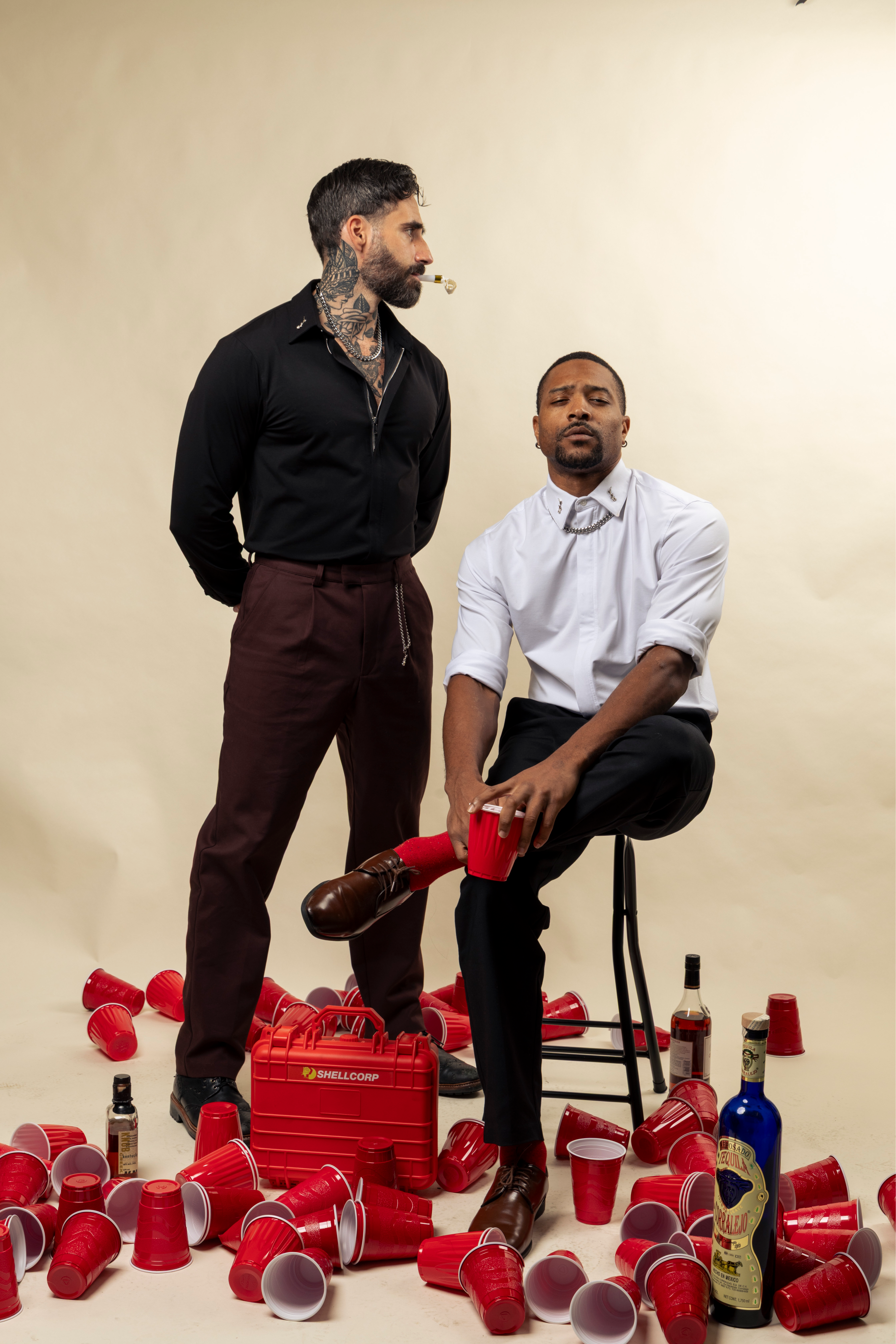 The Perfect Dress Shirt - Black Out