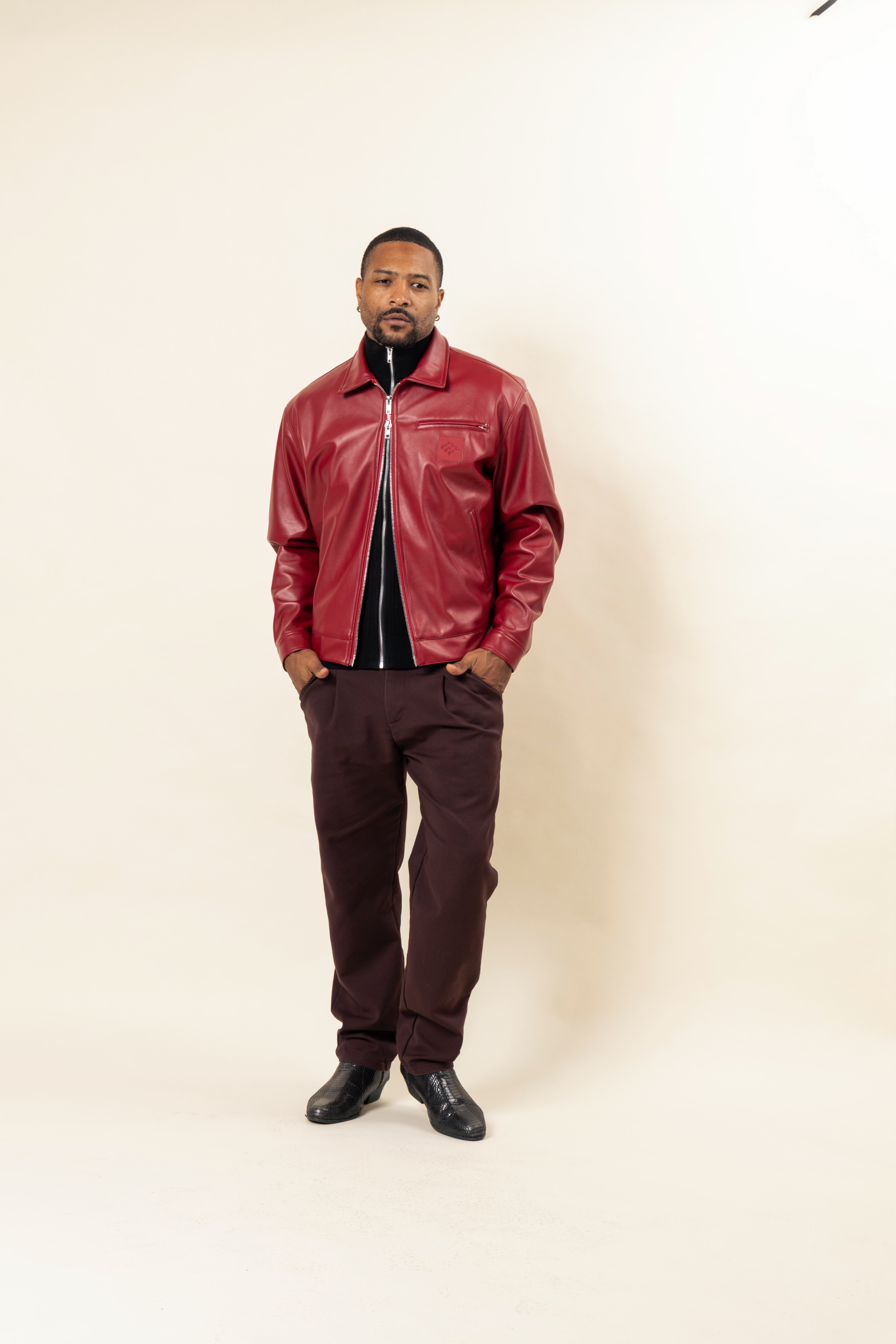 Night Owl Jacket - Red Wine