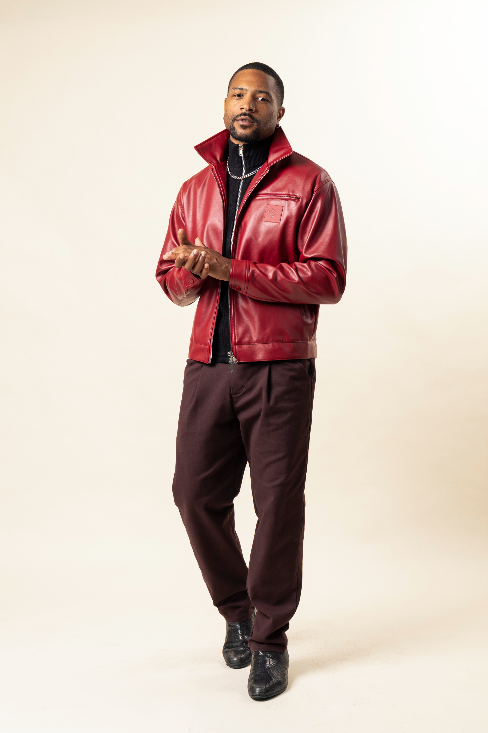 Night Owl Jacket - Red Wine