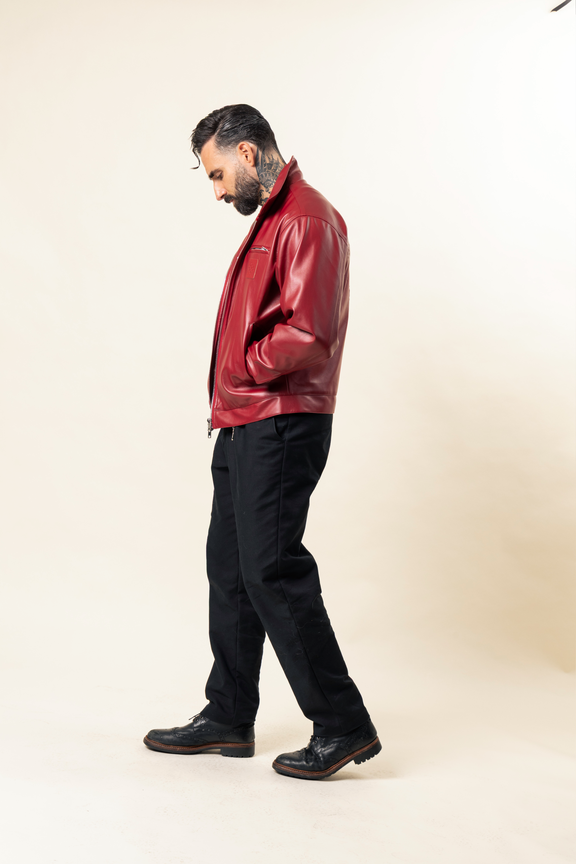 Night Owl Jacket - Red Wine